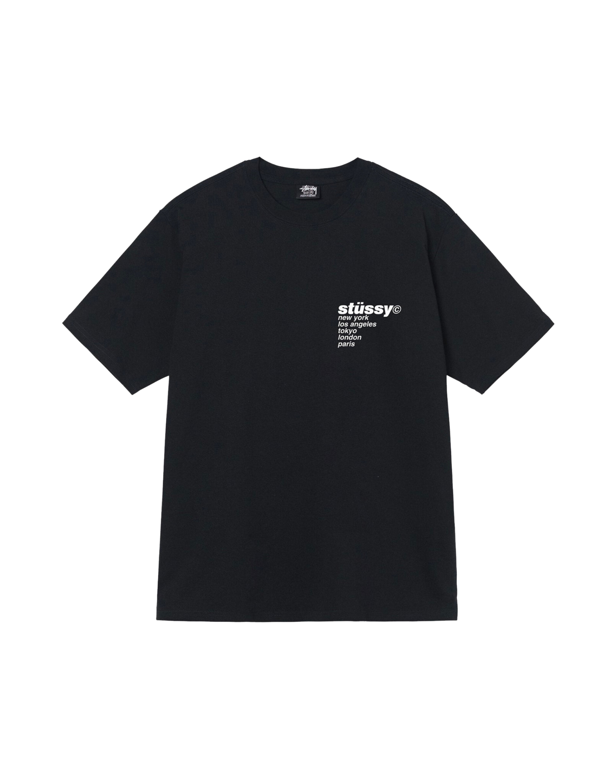Stussy Strawberry Tee Black