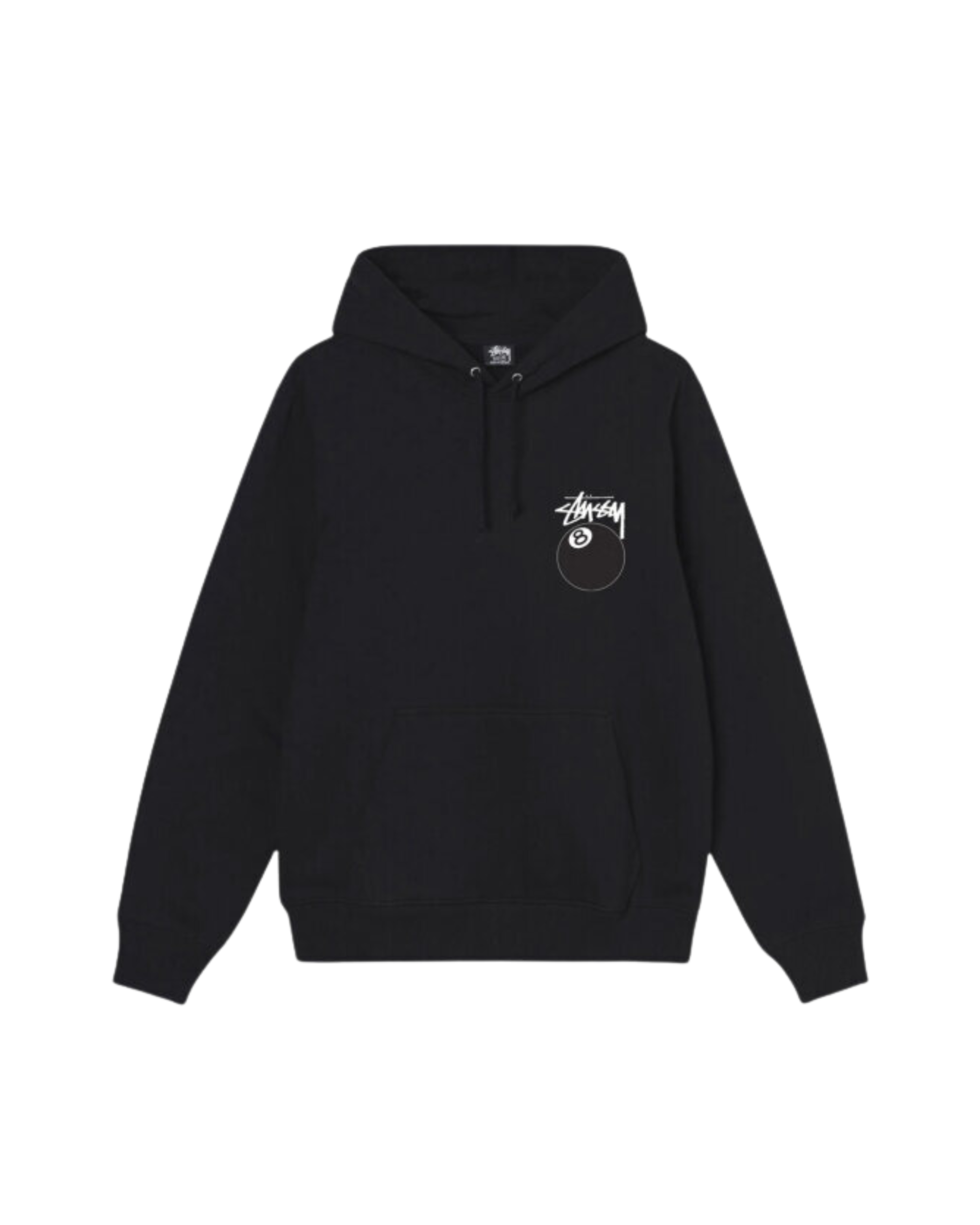 Stussy 8 Ball Hoodie Black