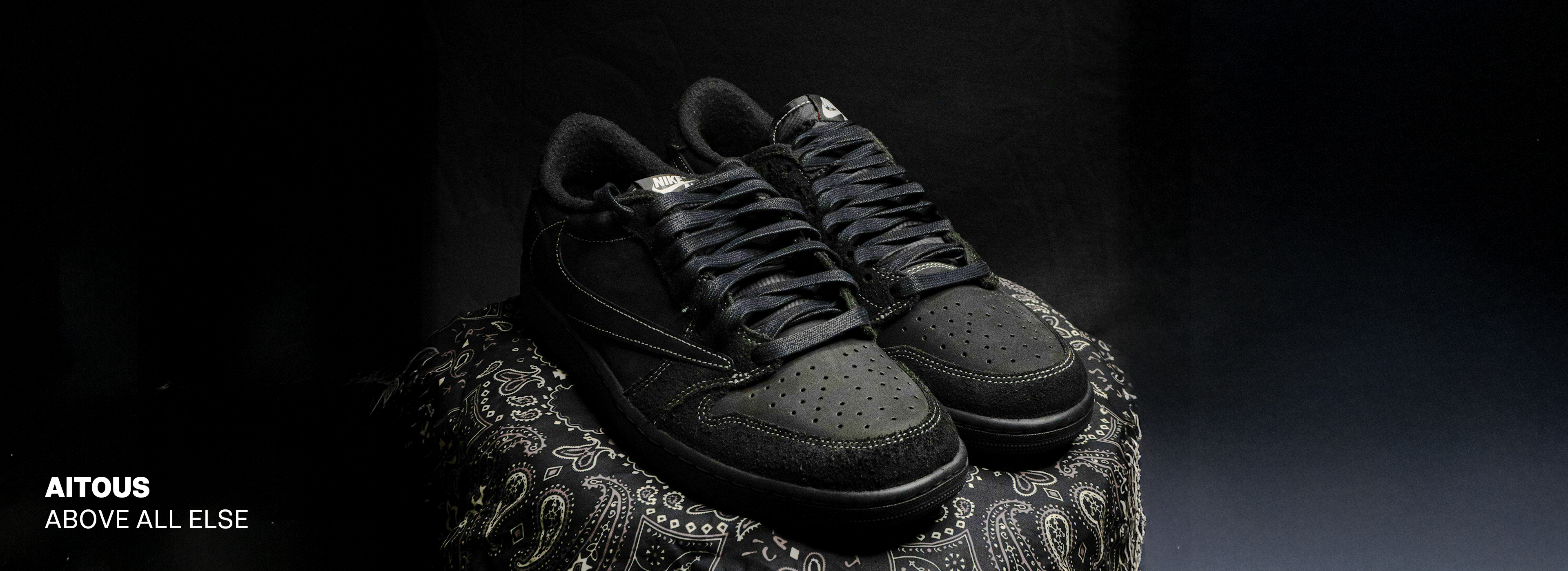 Aitous – mustat Nike-sneakerit, above all else.