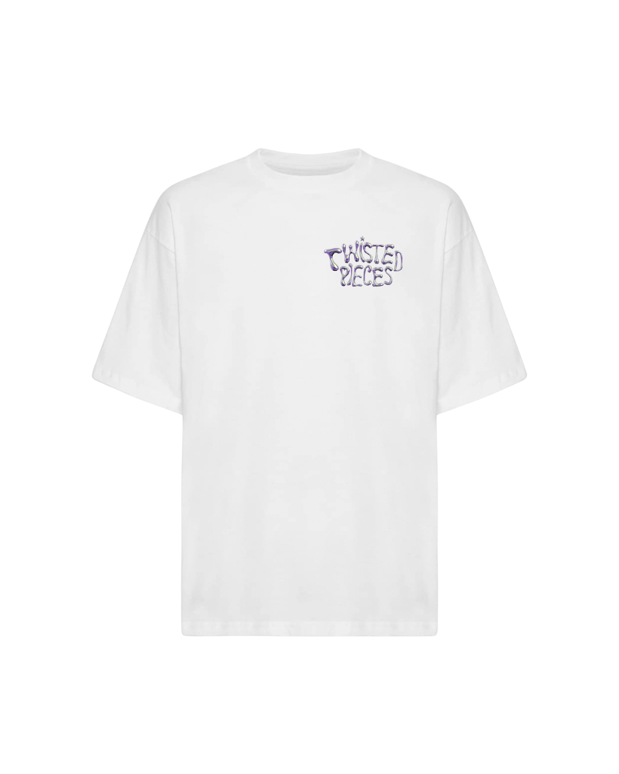 Twisted Pieces What's Next? Tee "White"