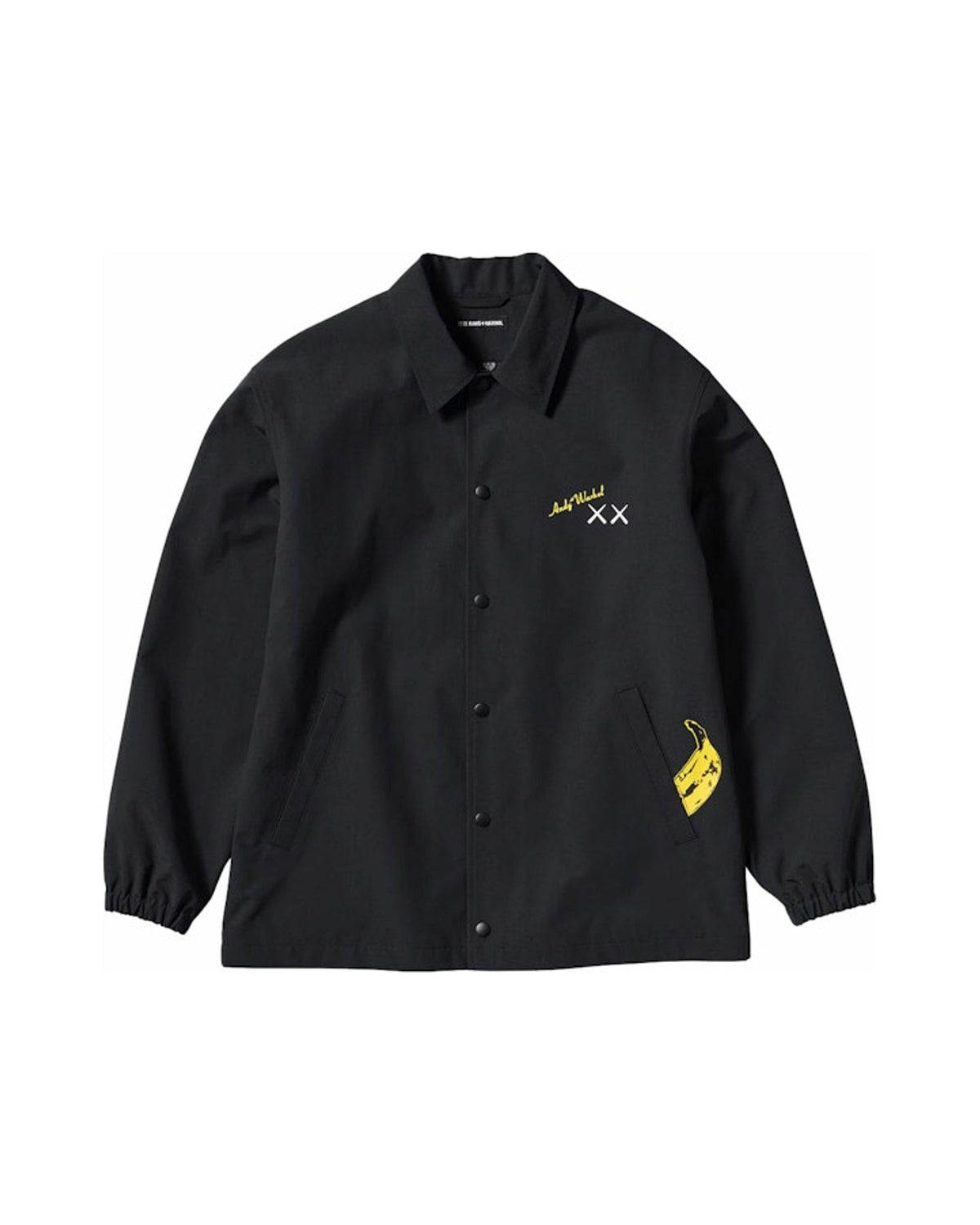 KAWS x Uniqlo Warhol Coach Jacket Black