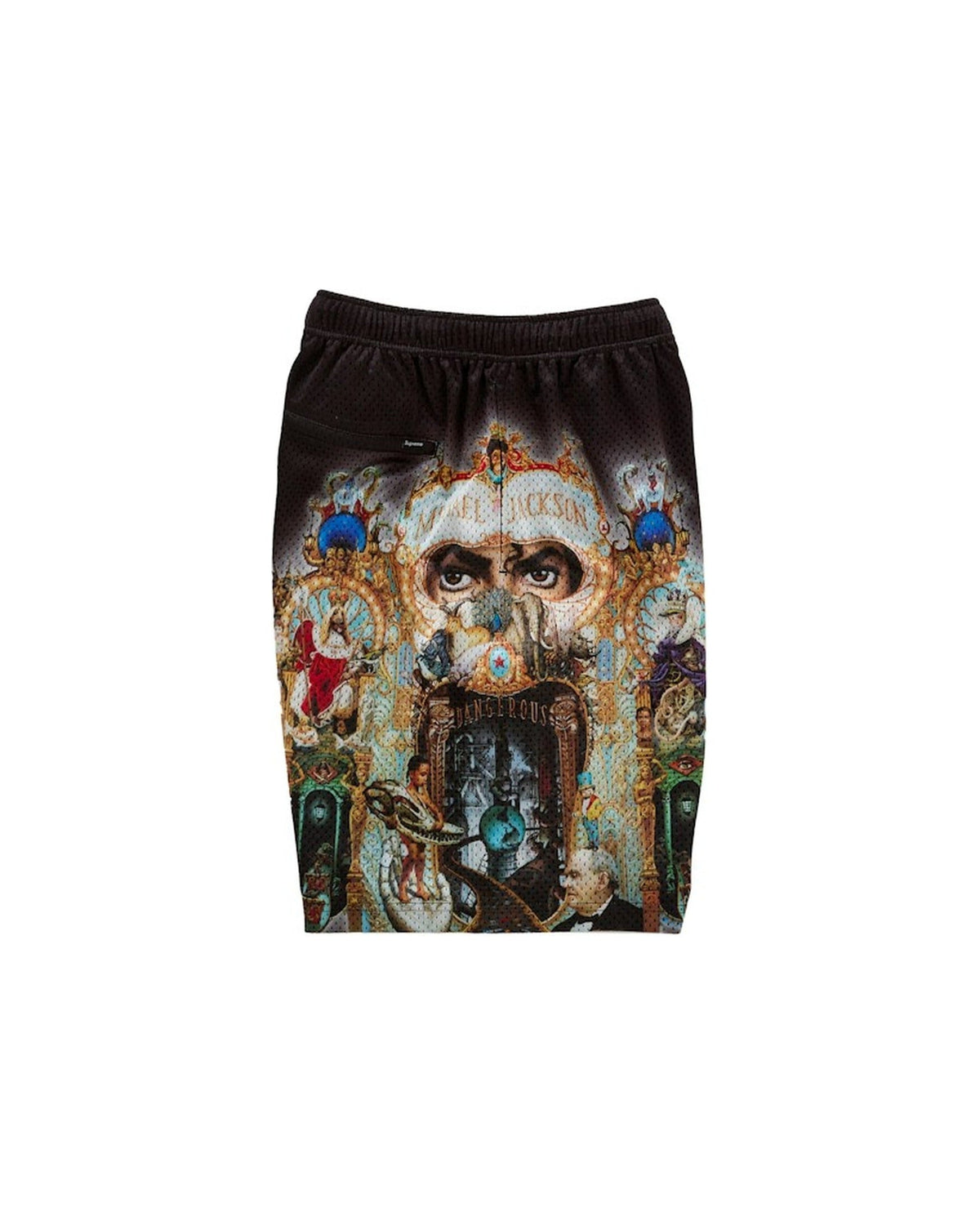 Supreme Michael Jackson Dangerous Mesh Short Black
