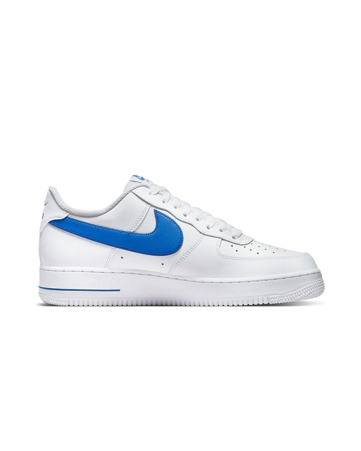 Nike Air Force 1 Low '07 FM Cut Out Swoosh White Game Royal
