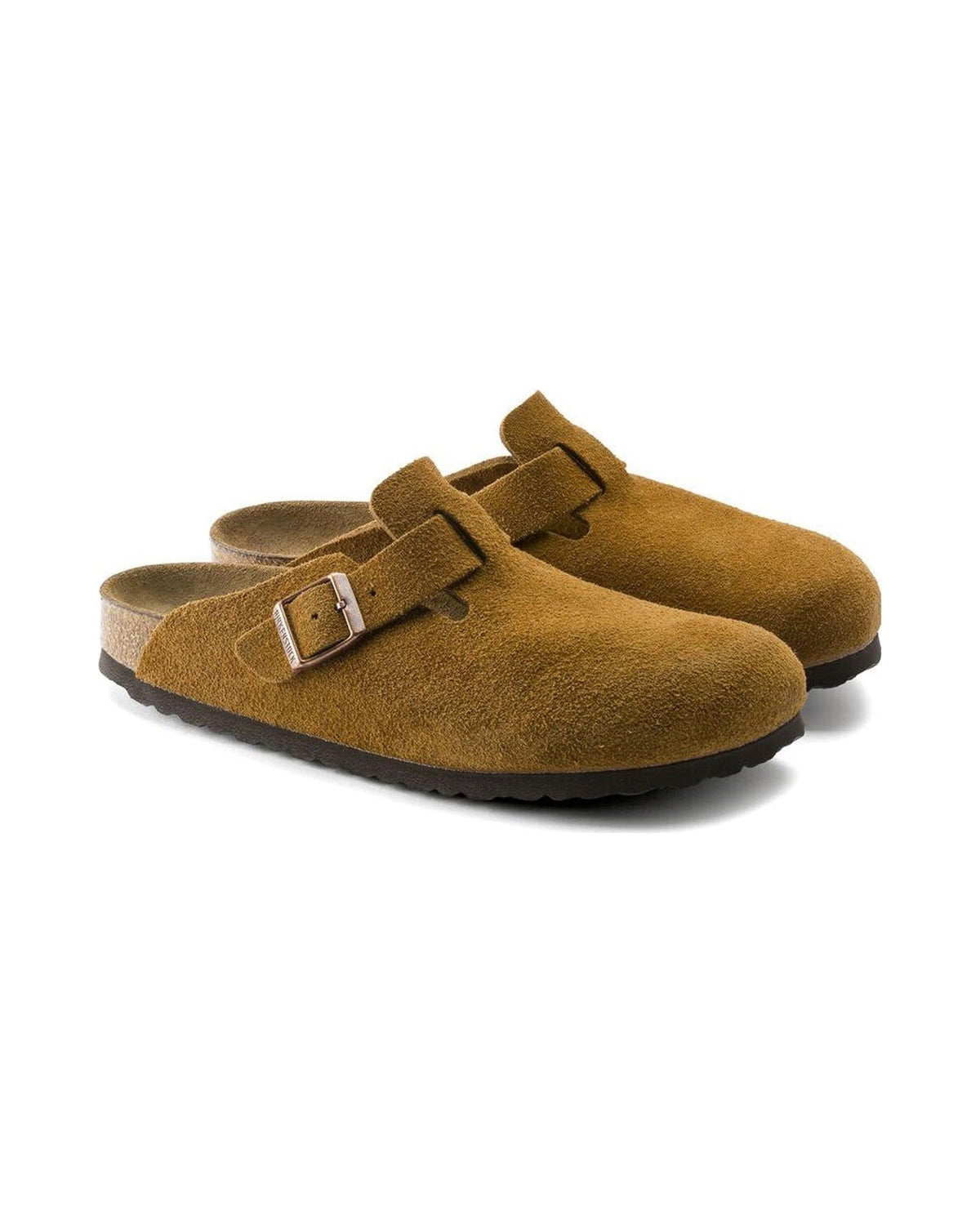 Birkenstock Boston Soft Footbed Suede Mink