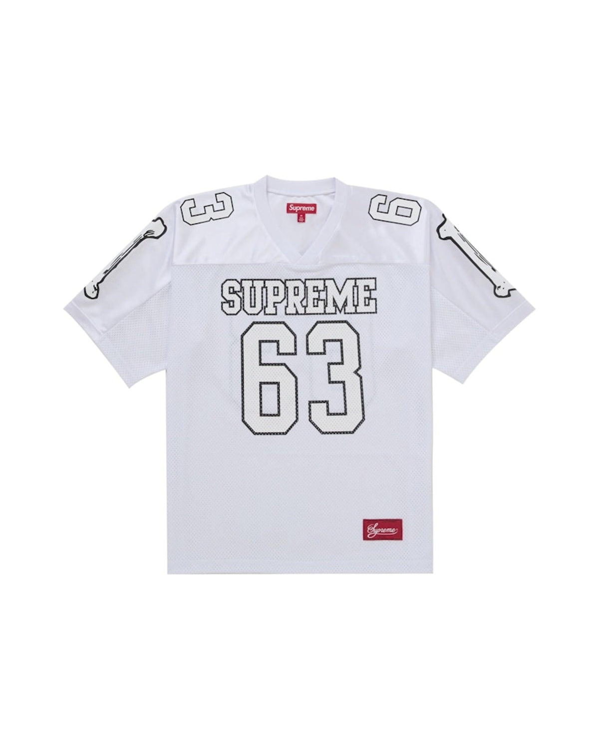 Supreme Bones Football Jersey White