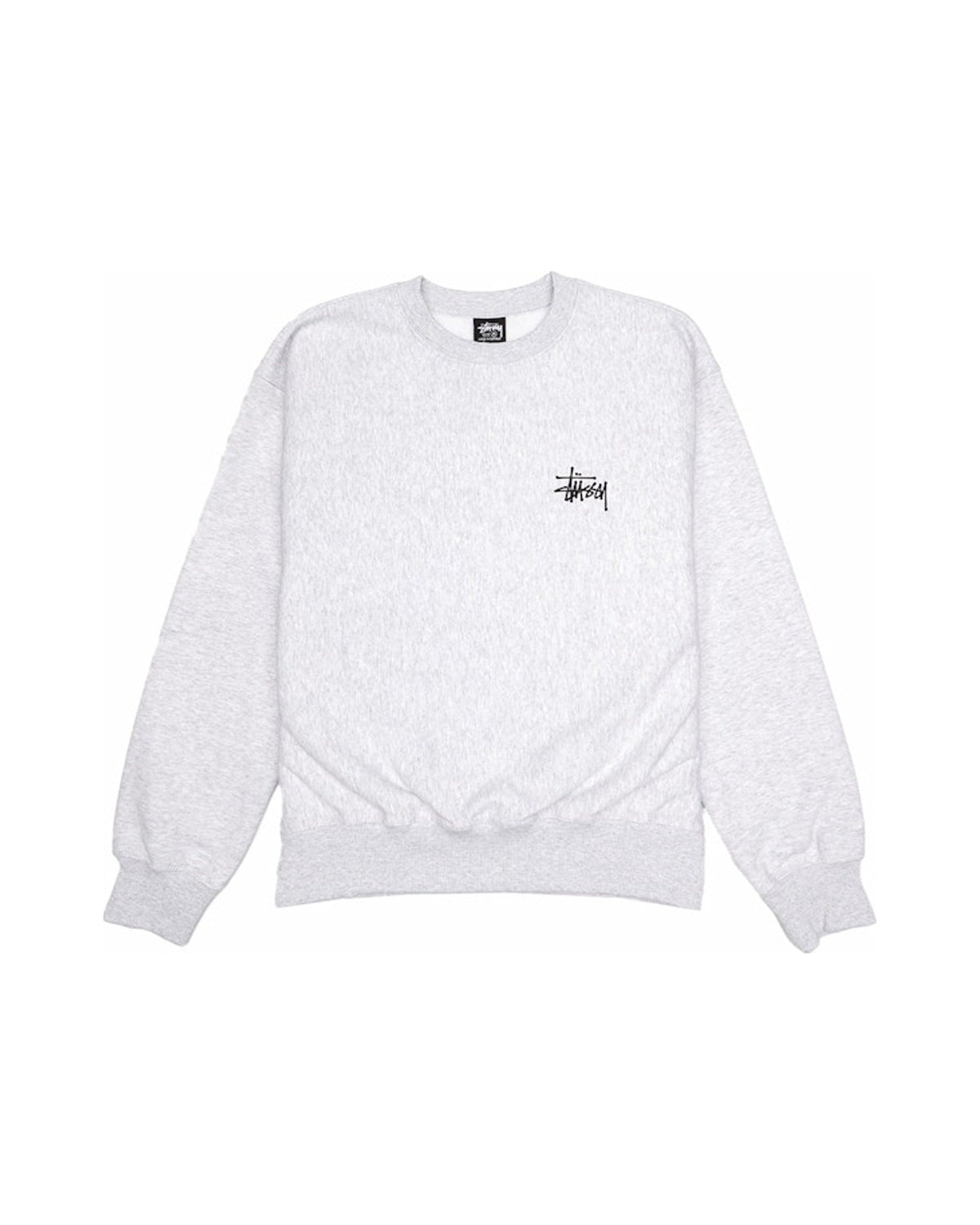 Stussy Basic Crewneck Ash Heather