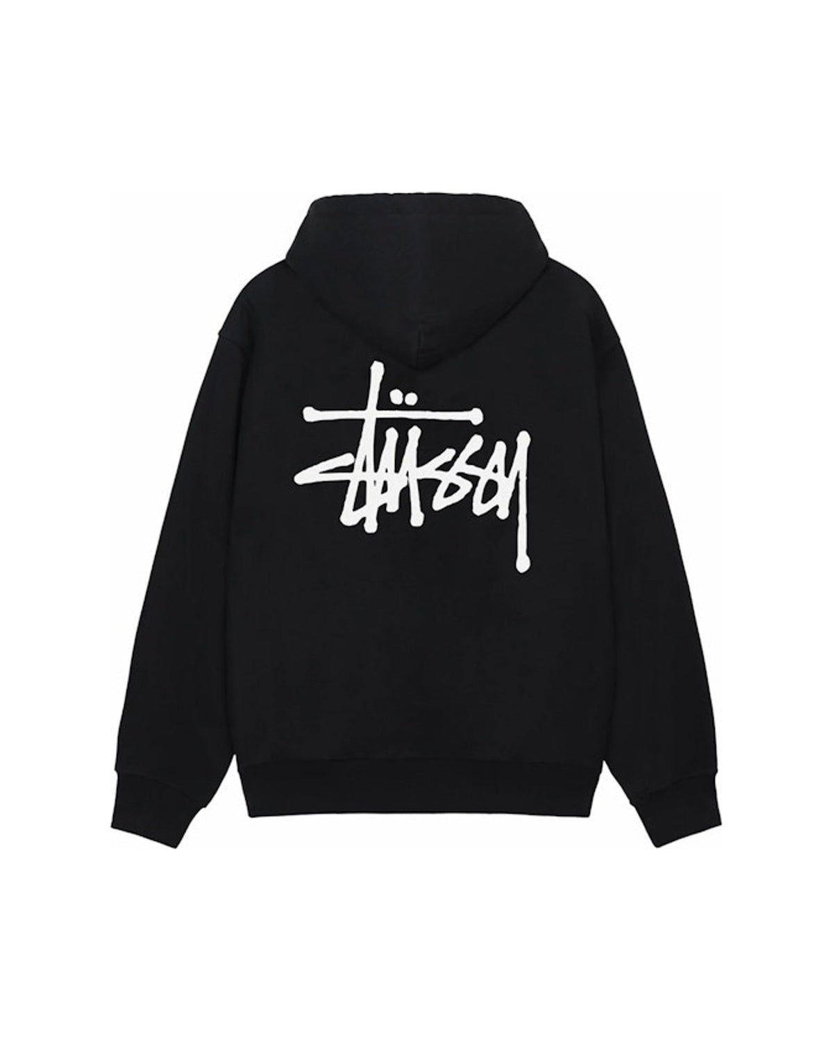 Stussy Basic Zip Hoodie Black
