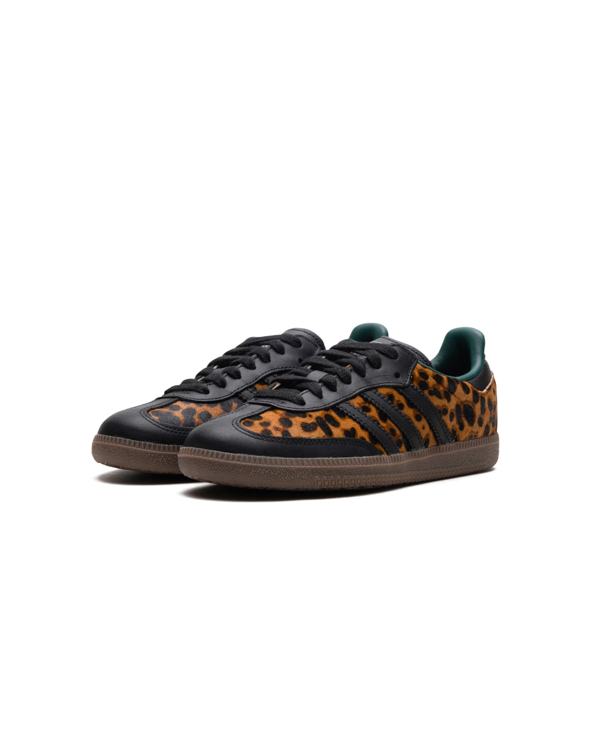 adidas Samba OG Black Green Leopard (Women's)