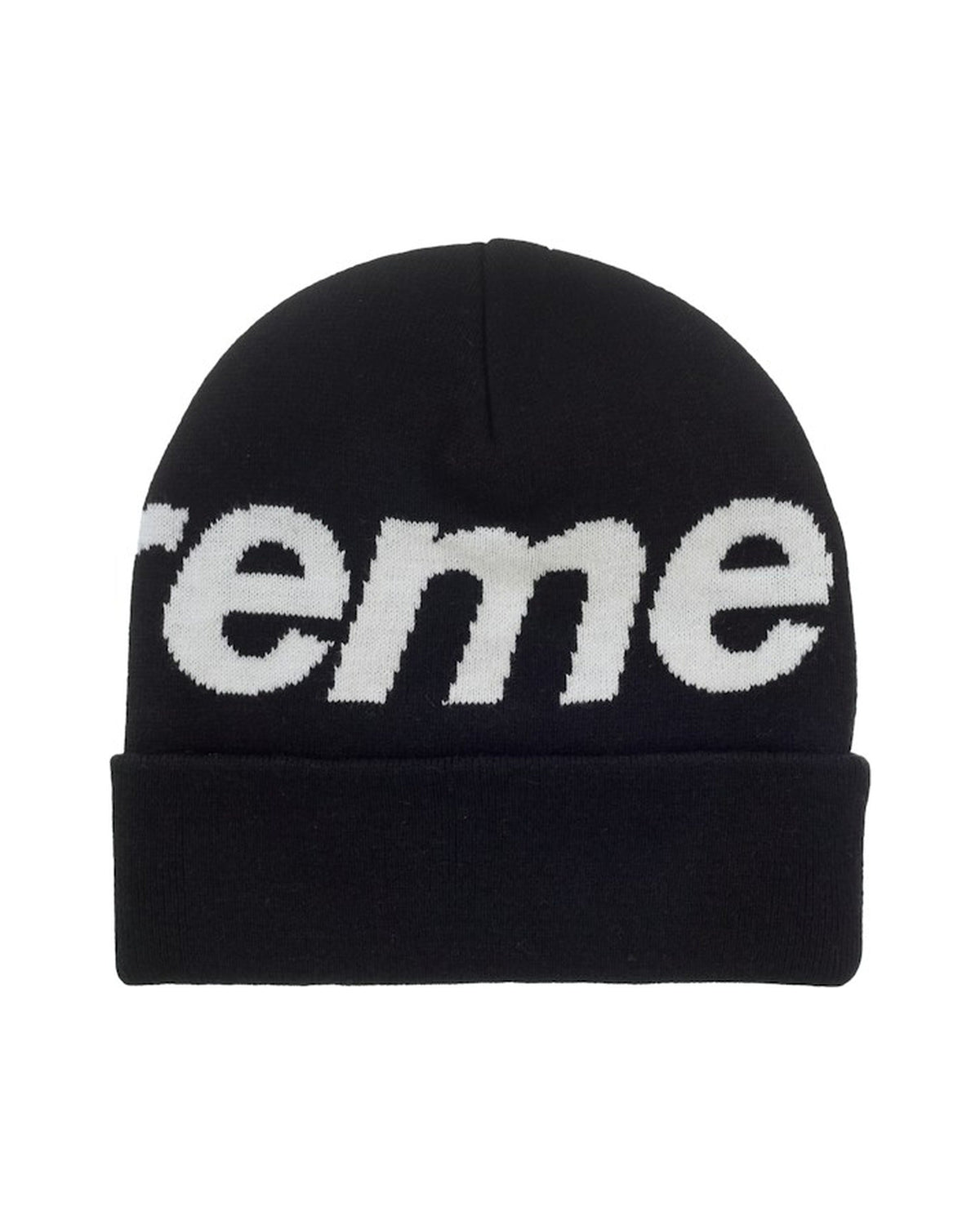 Supreme Big Logo Beanie (FW25) Black