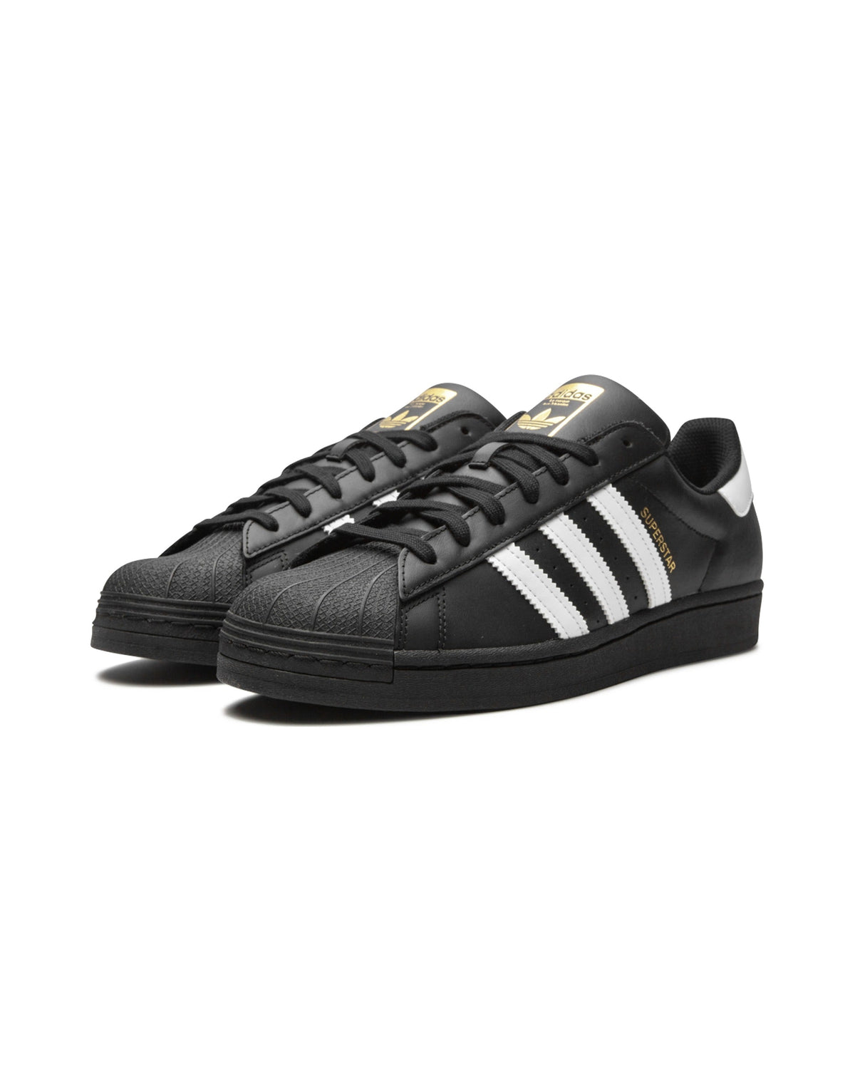 adidas Superstar Core Black Cloud White Gold