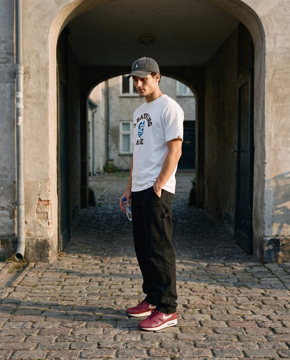 Nike Air Max 1 Patta Waves Rush Maroon - on foot