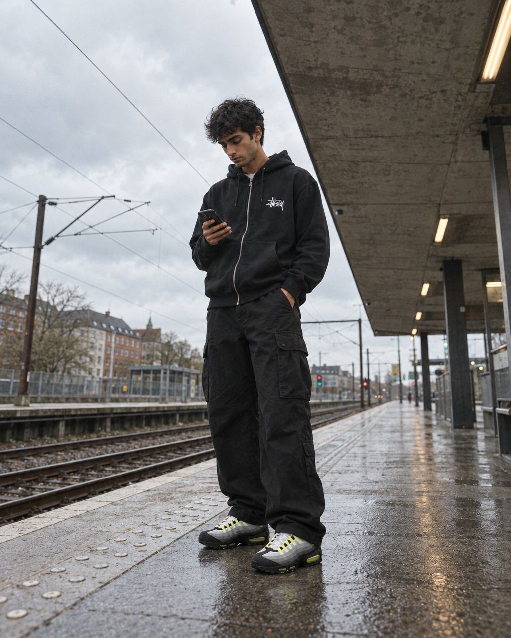 Nike Air Max 95 OG Big Bubble Neon (2025) - streetstyle i København