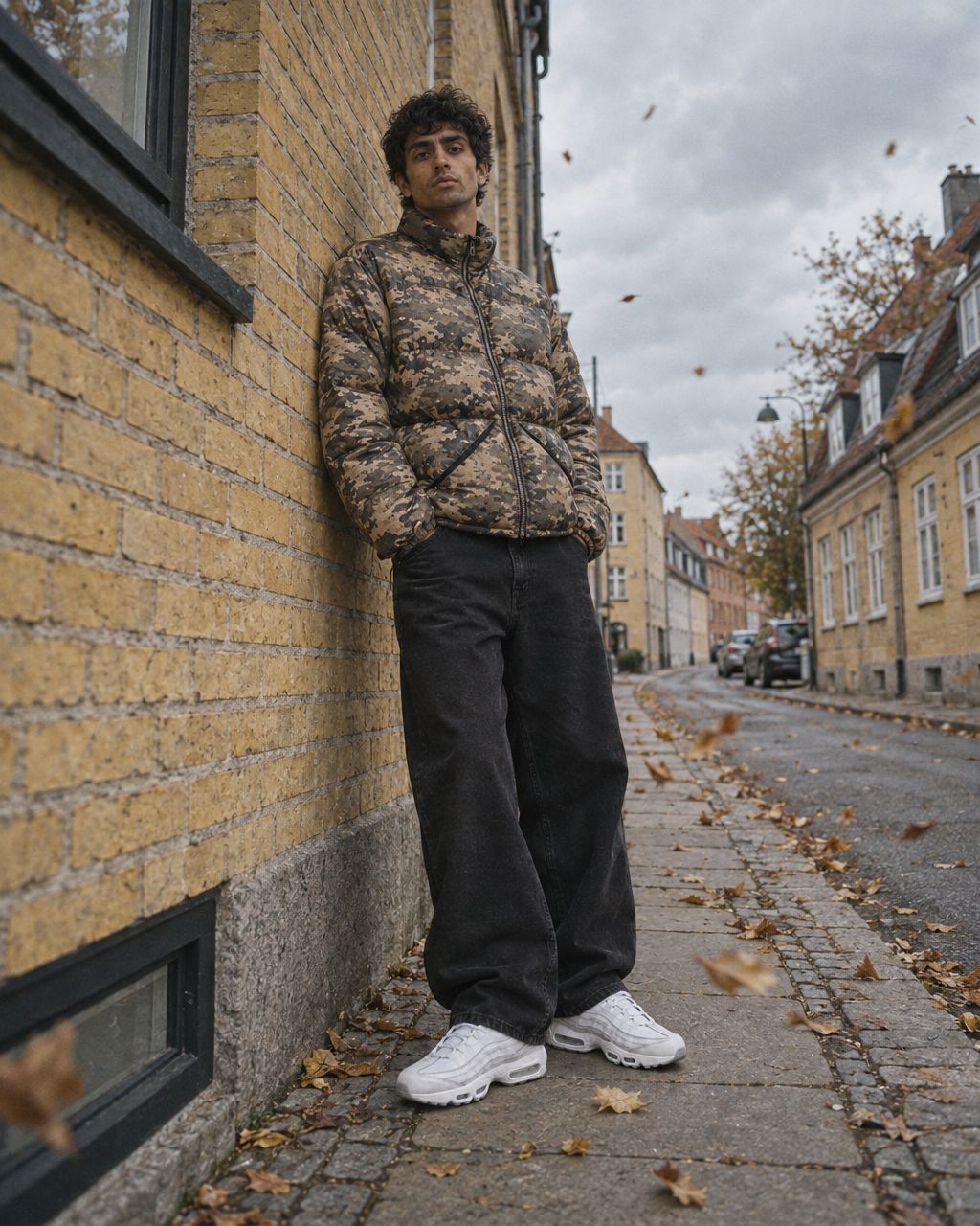 Nike Air Max 95 Essential White Grey Fog - streetstyle i København