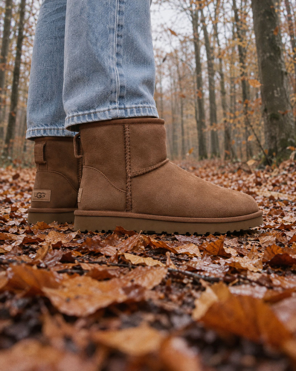 UGG Classic Mini II Boot Chestnut (Women's) - on-foot