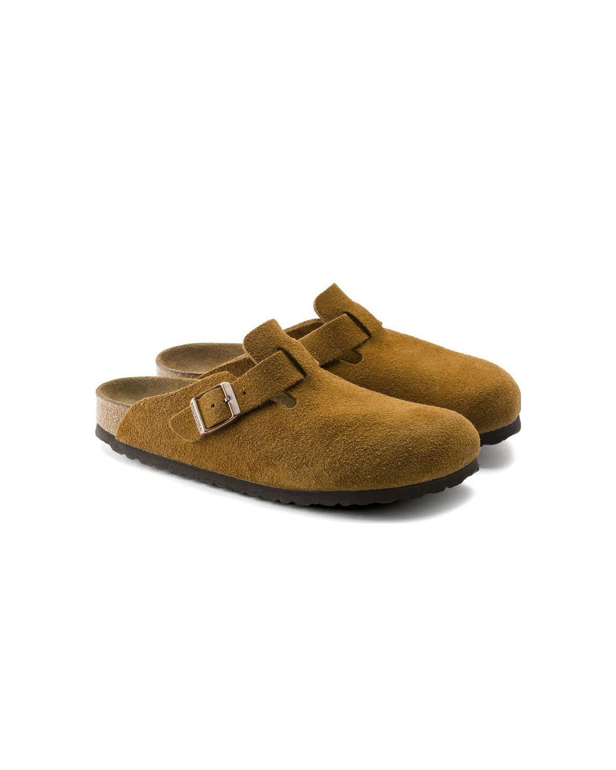 Birkenstock Boston Soft Footbed Suede Mink