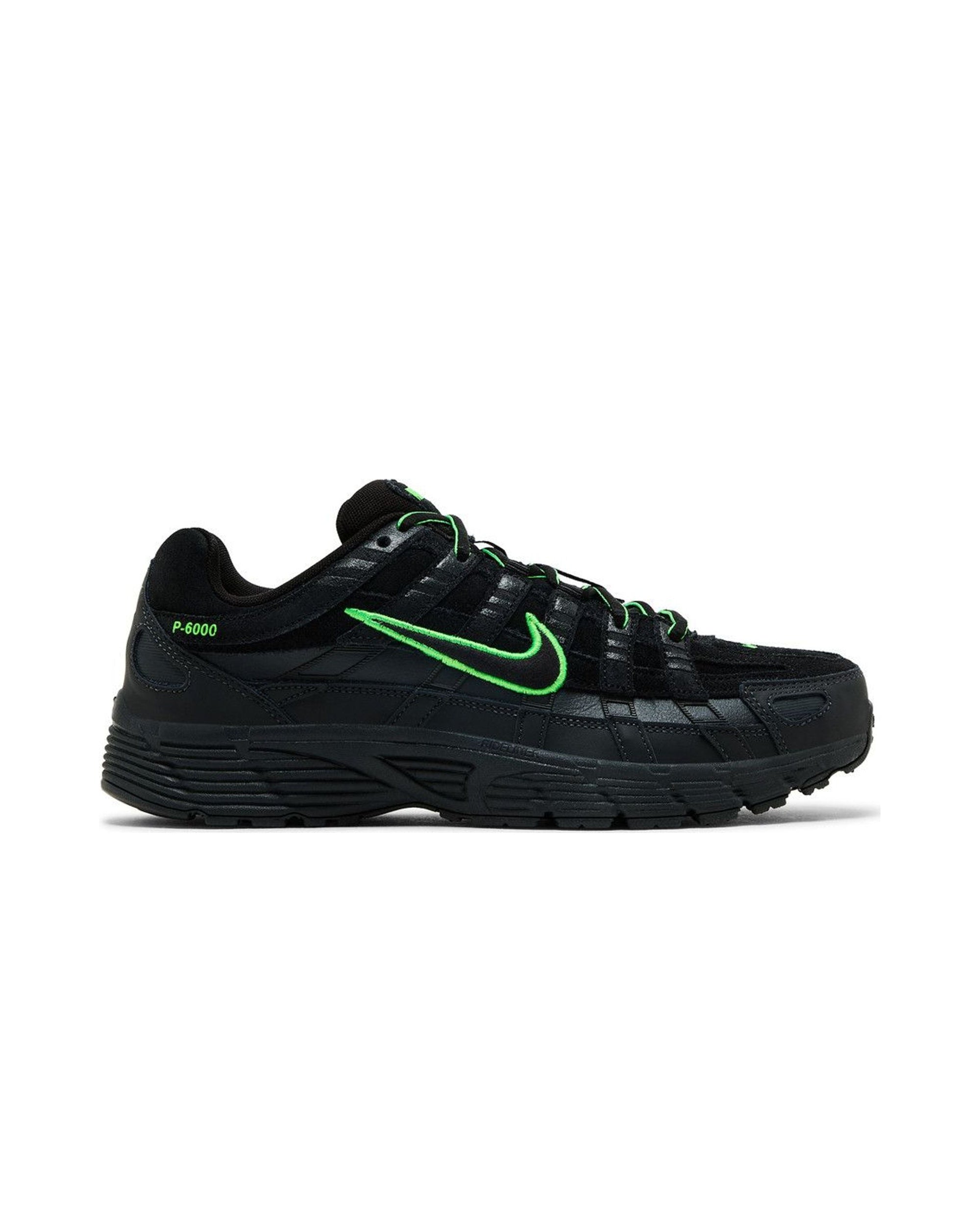 Nike P-6000 PRM Black Green Strike