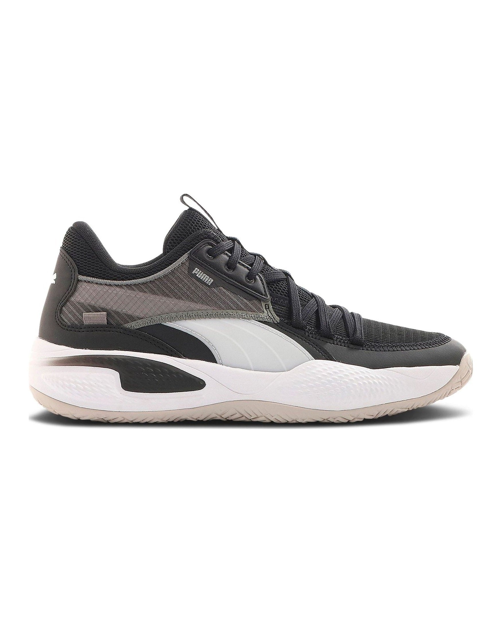 Puma Court Rider Black White