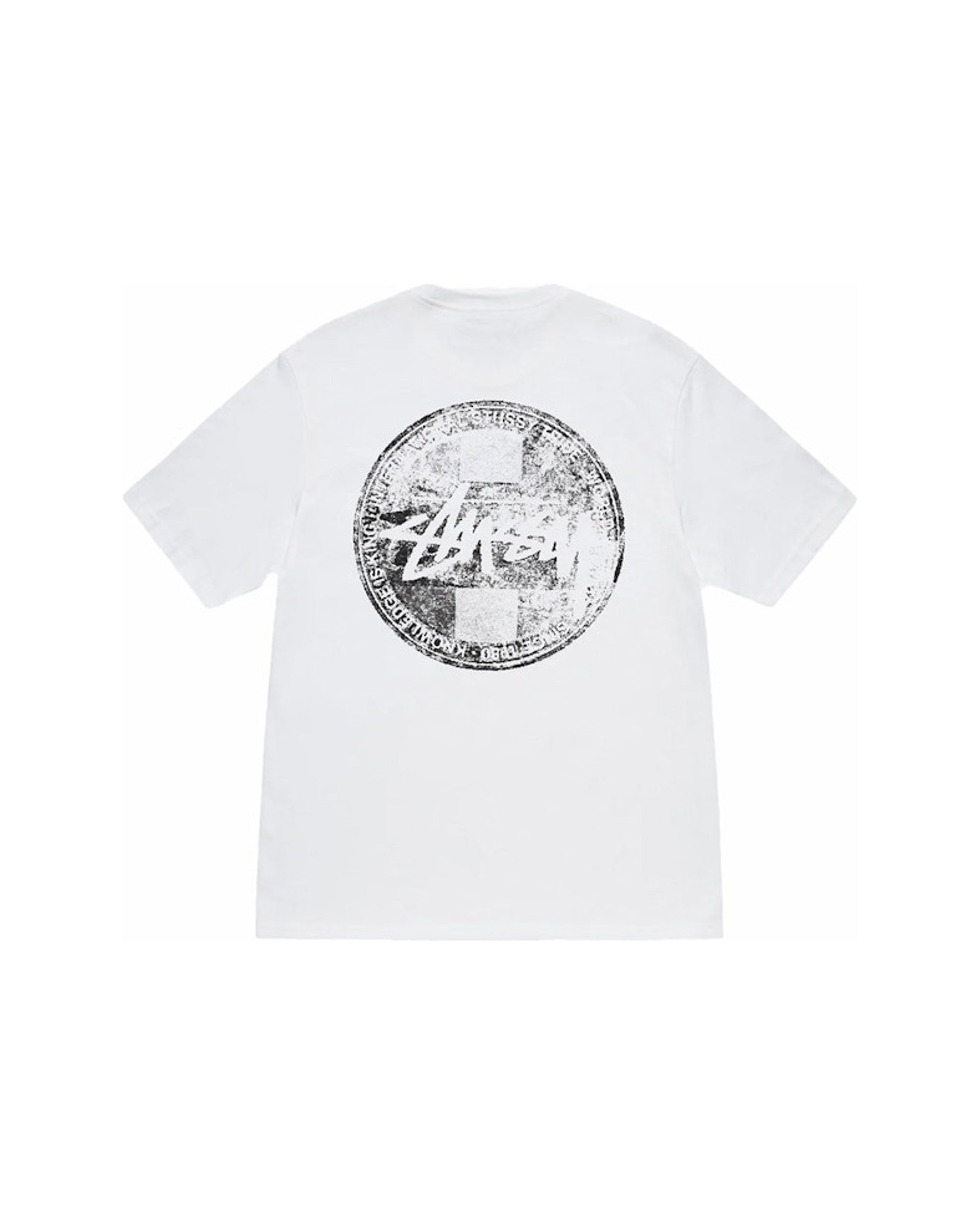 Stussy Dot Stamp Tee White