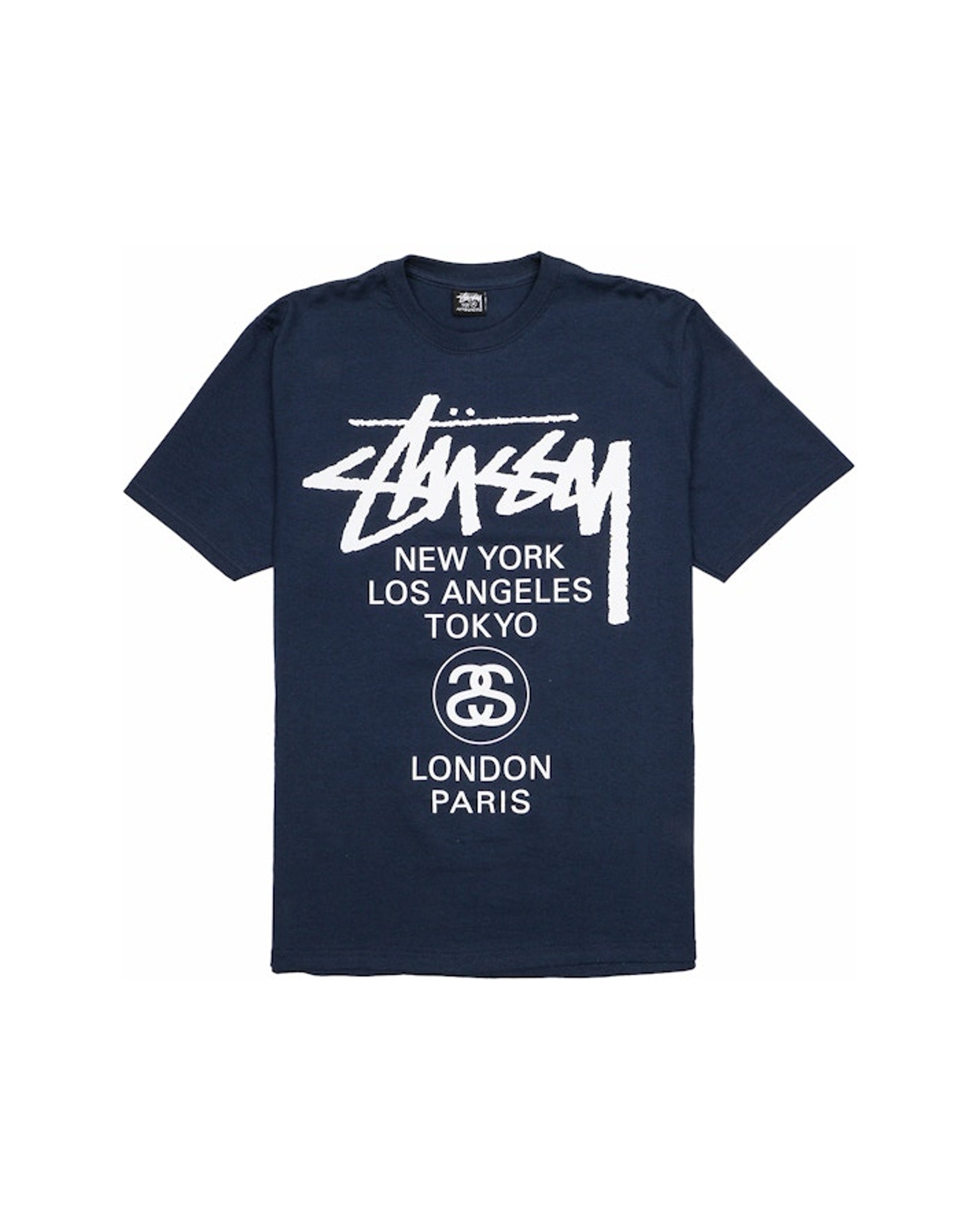 Stussy World Tour T-shirt Navy