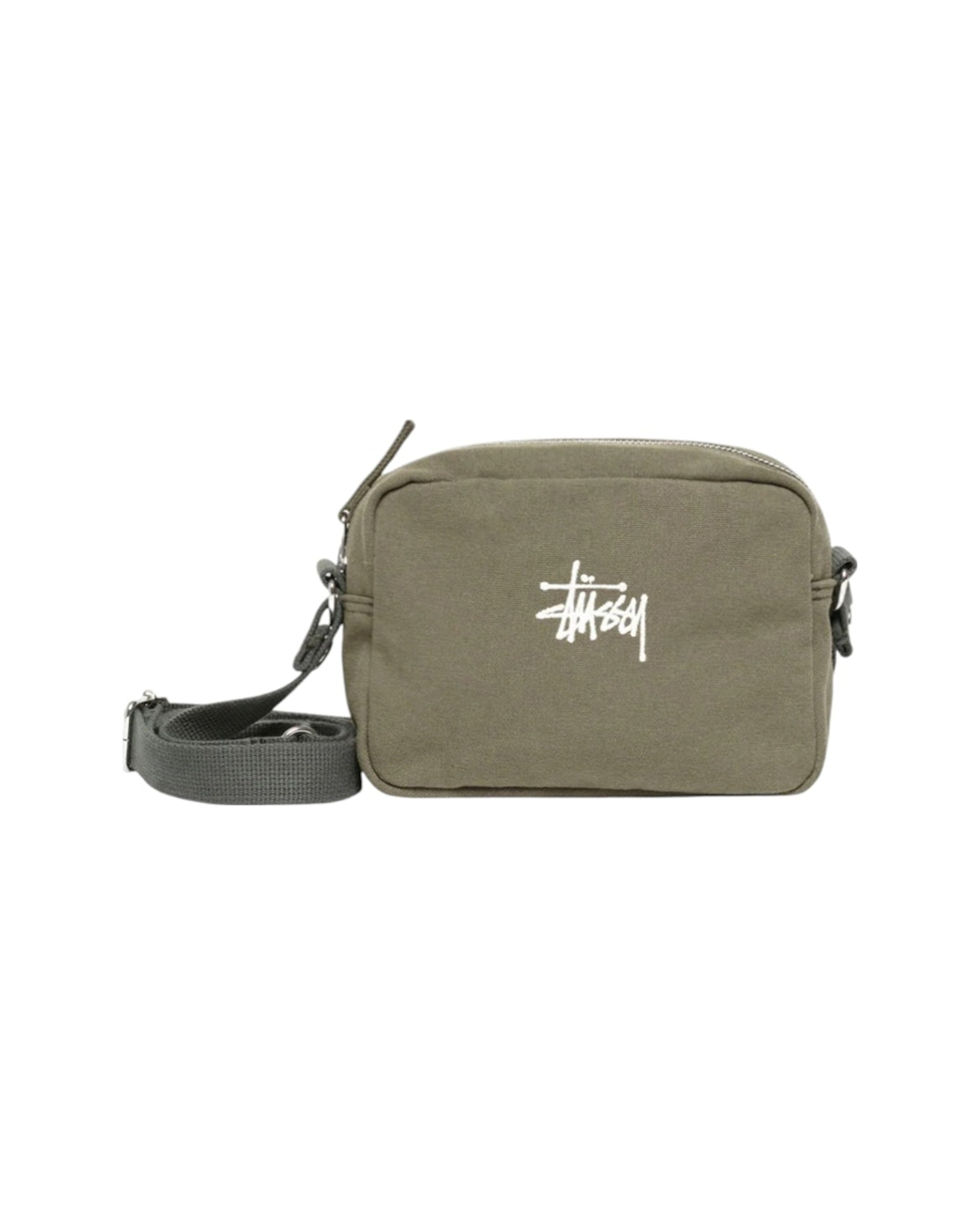 Stussy Canvas Pouch Green