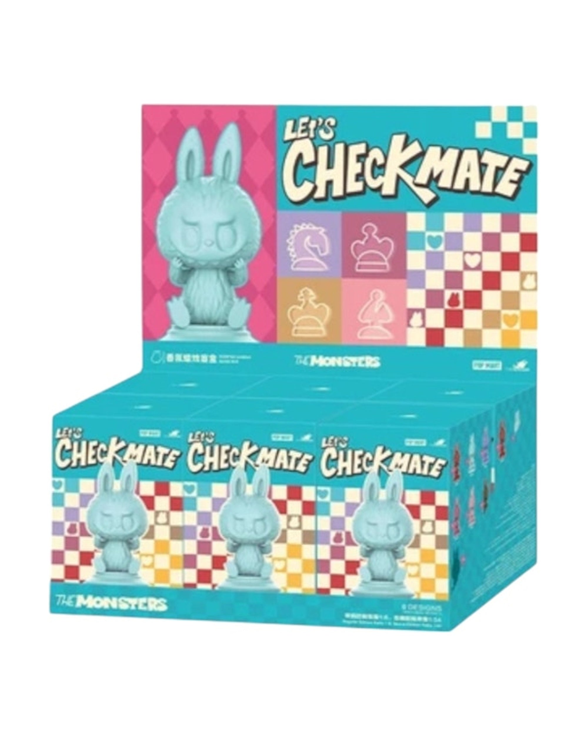 Pop Mart Labubu The Monsters Let's Checkmate Series Scented Candle Sealed Case (6 Blind Box)