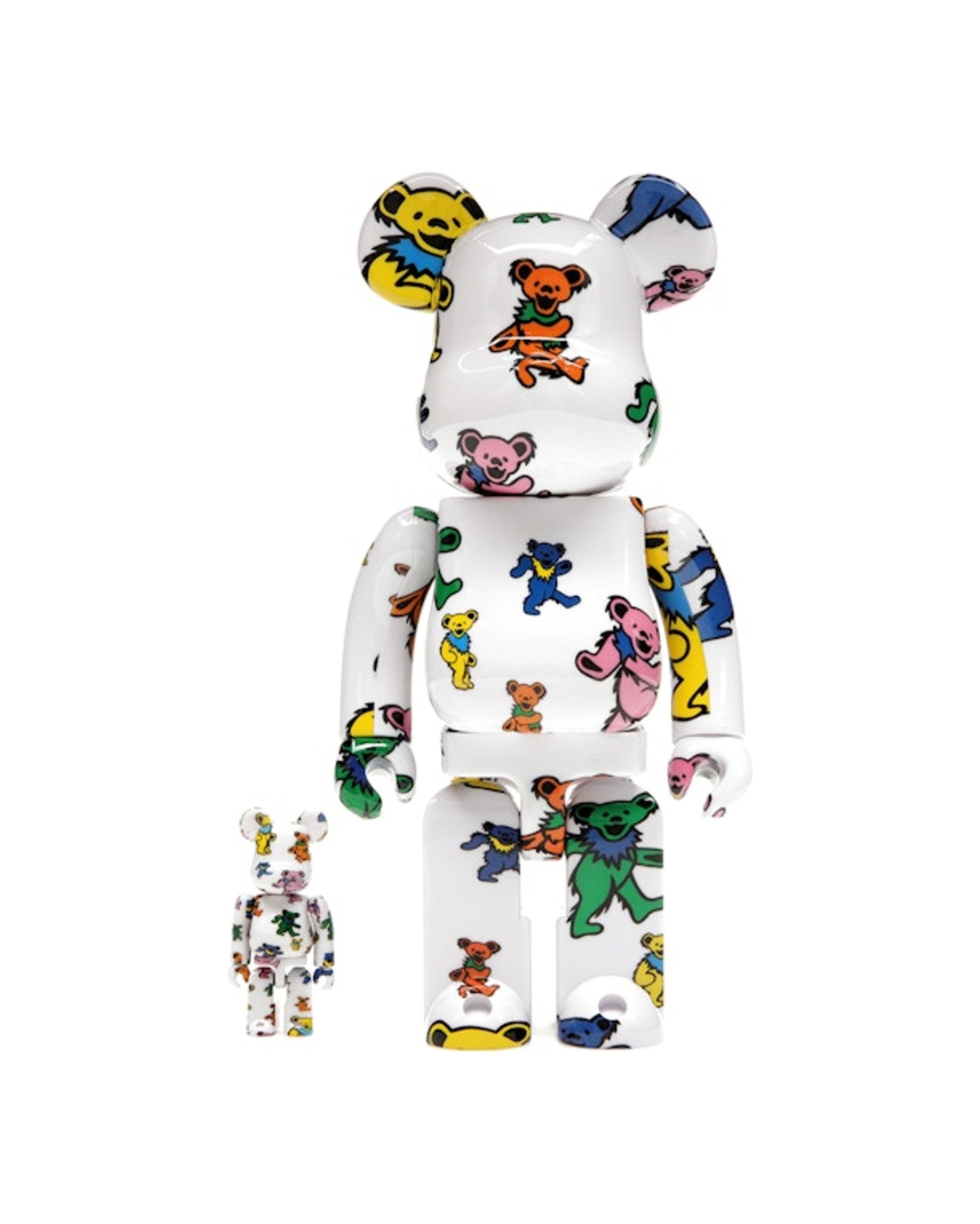 Bearbrick x Grateful Dead (Dancing Bear) 100% & 400% Set