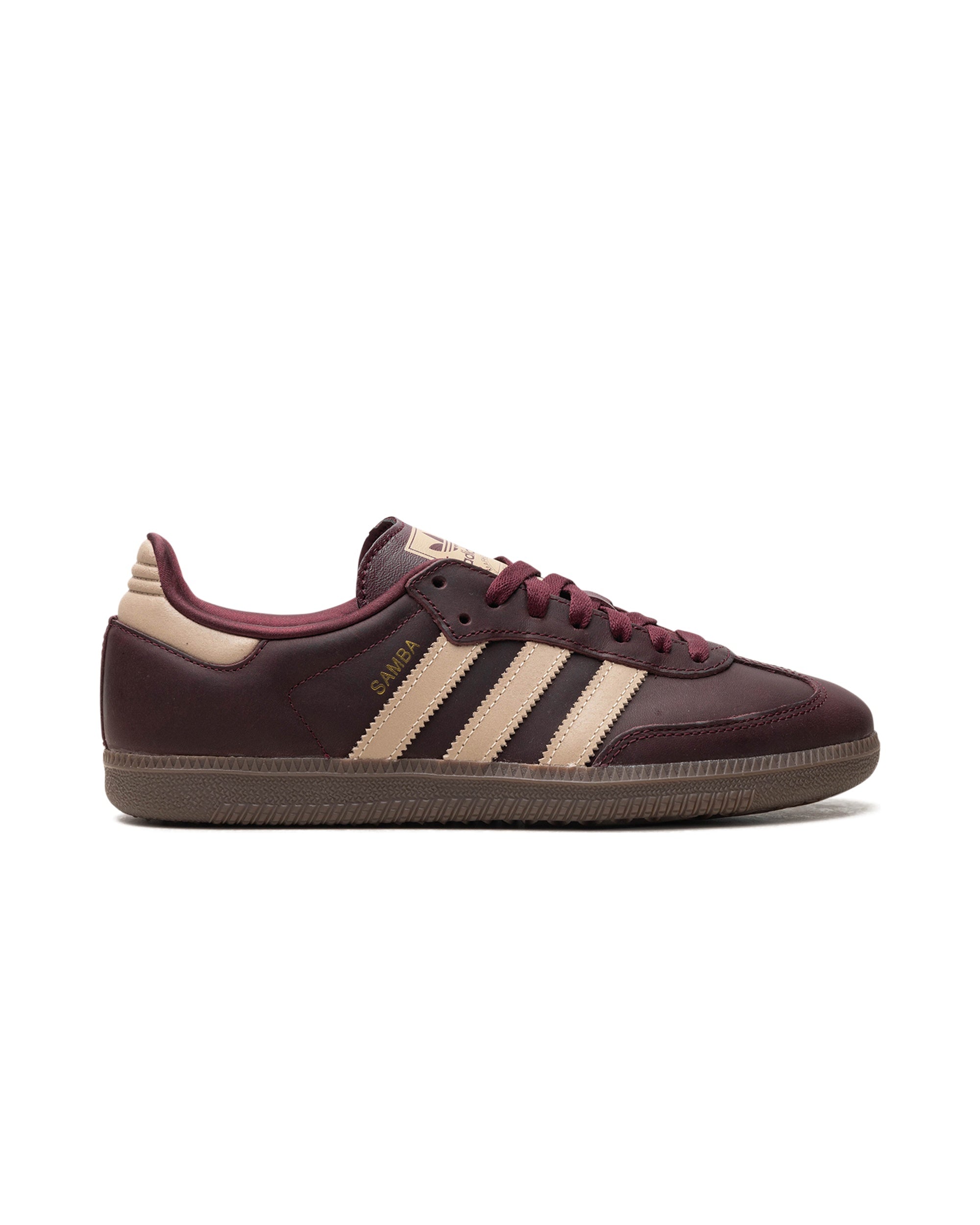 adidas Samba OG Maroon Crystal Sand (Women's)