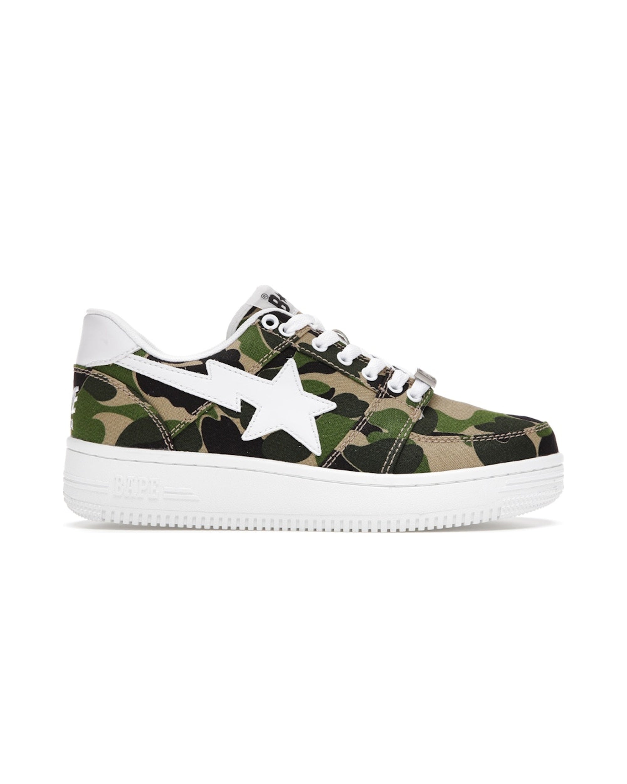 A Bathing Ape Bape Sta Low ABC Camo 20th Anniversary Green