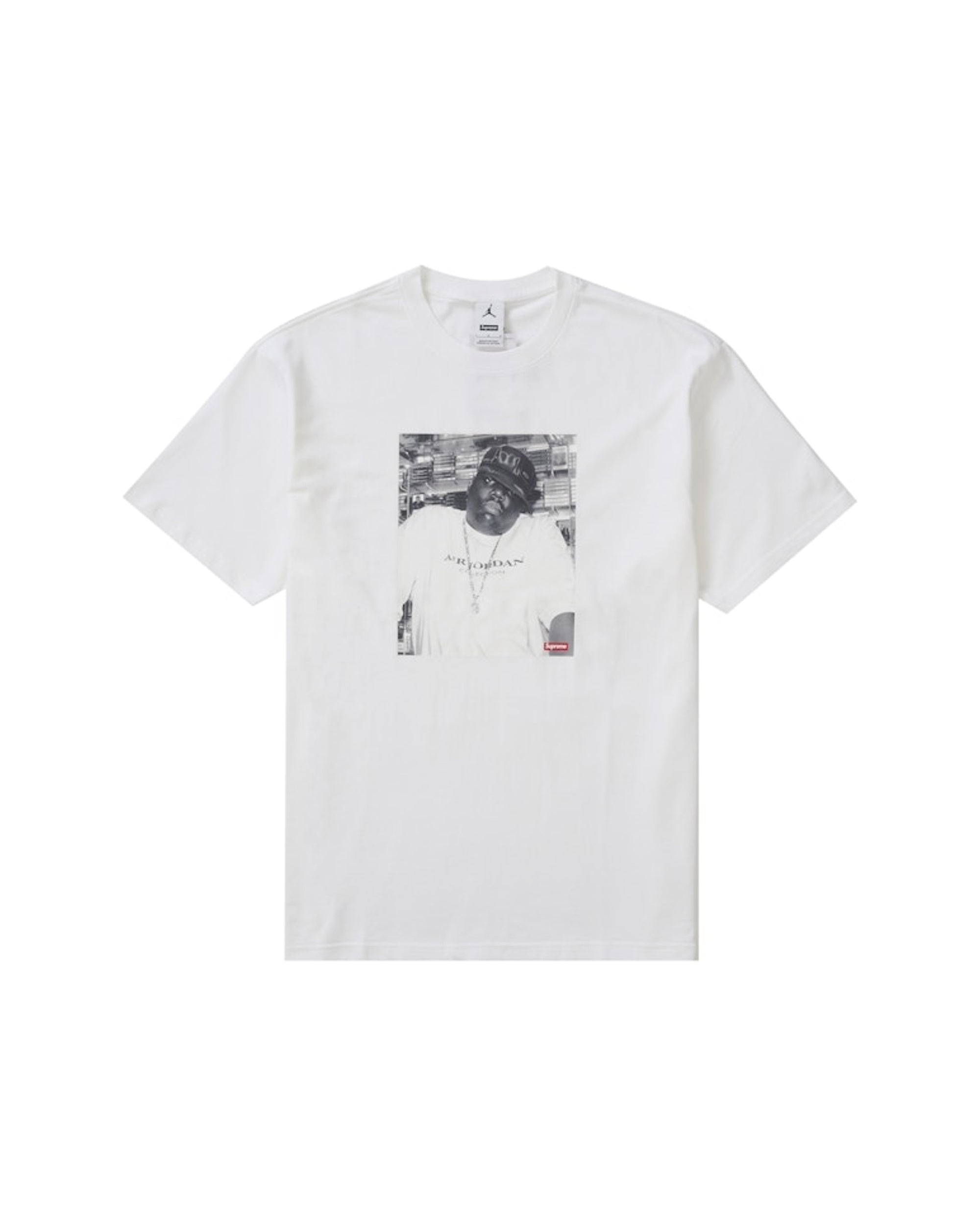 Supreme Jordan Biggie S S Top White