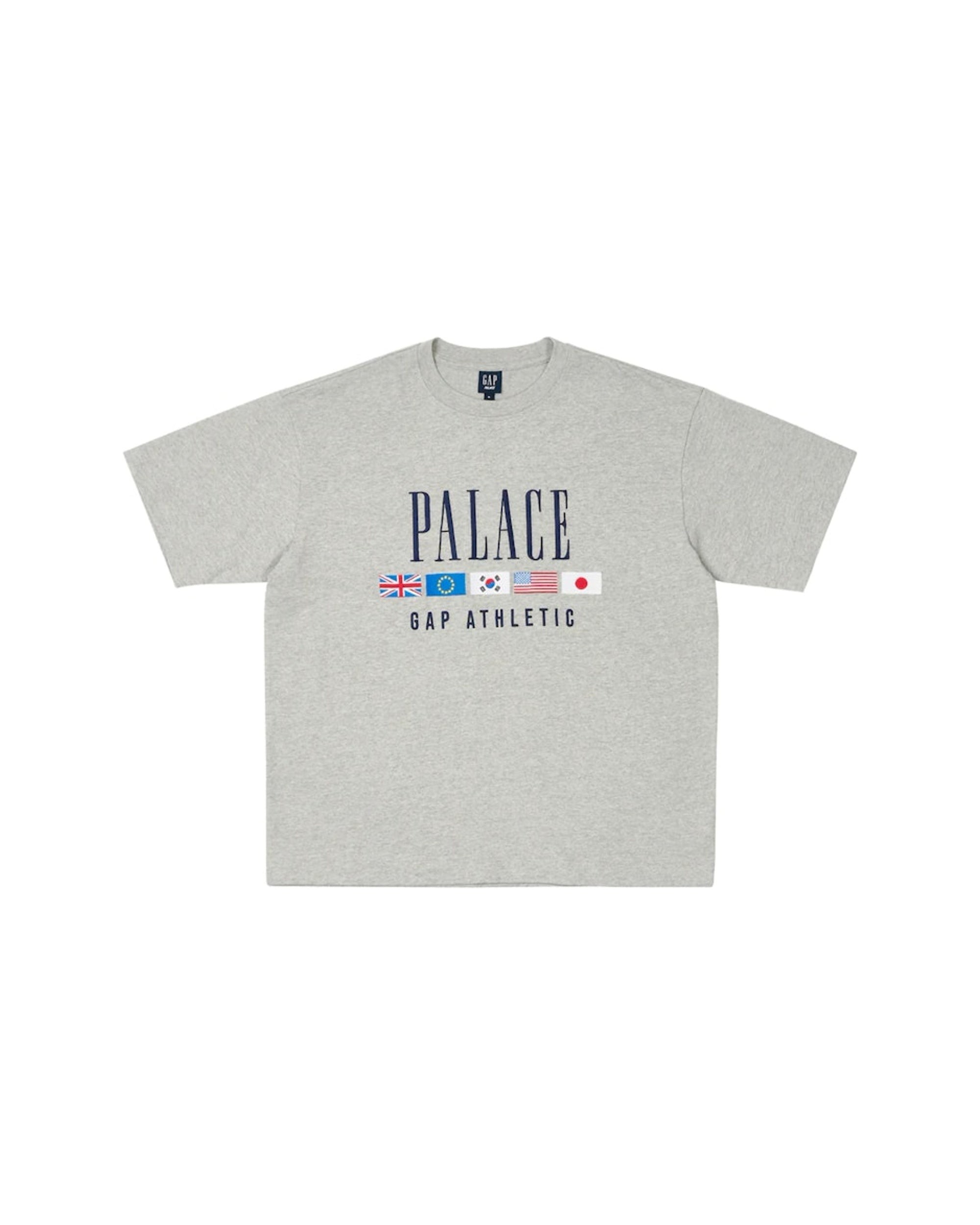 Palace x Gap Heavy Jersey T-Shirt Grey