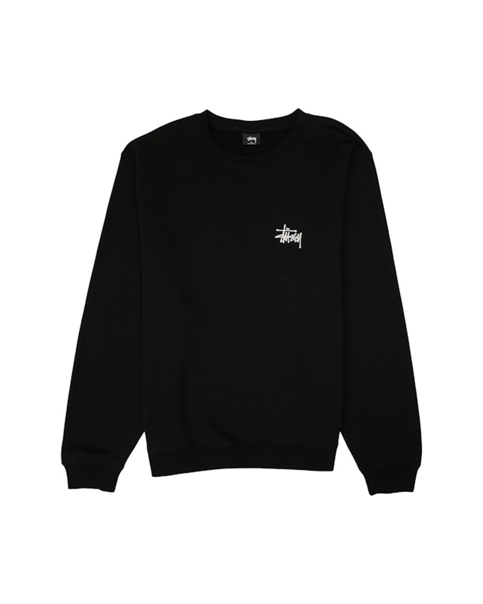 Stussy Basic Crew Black