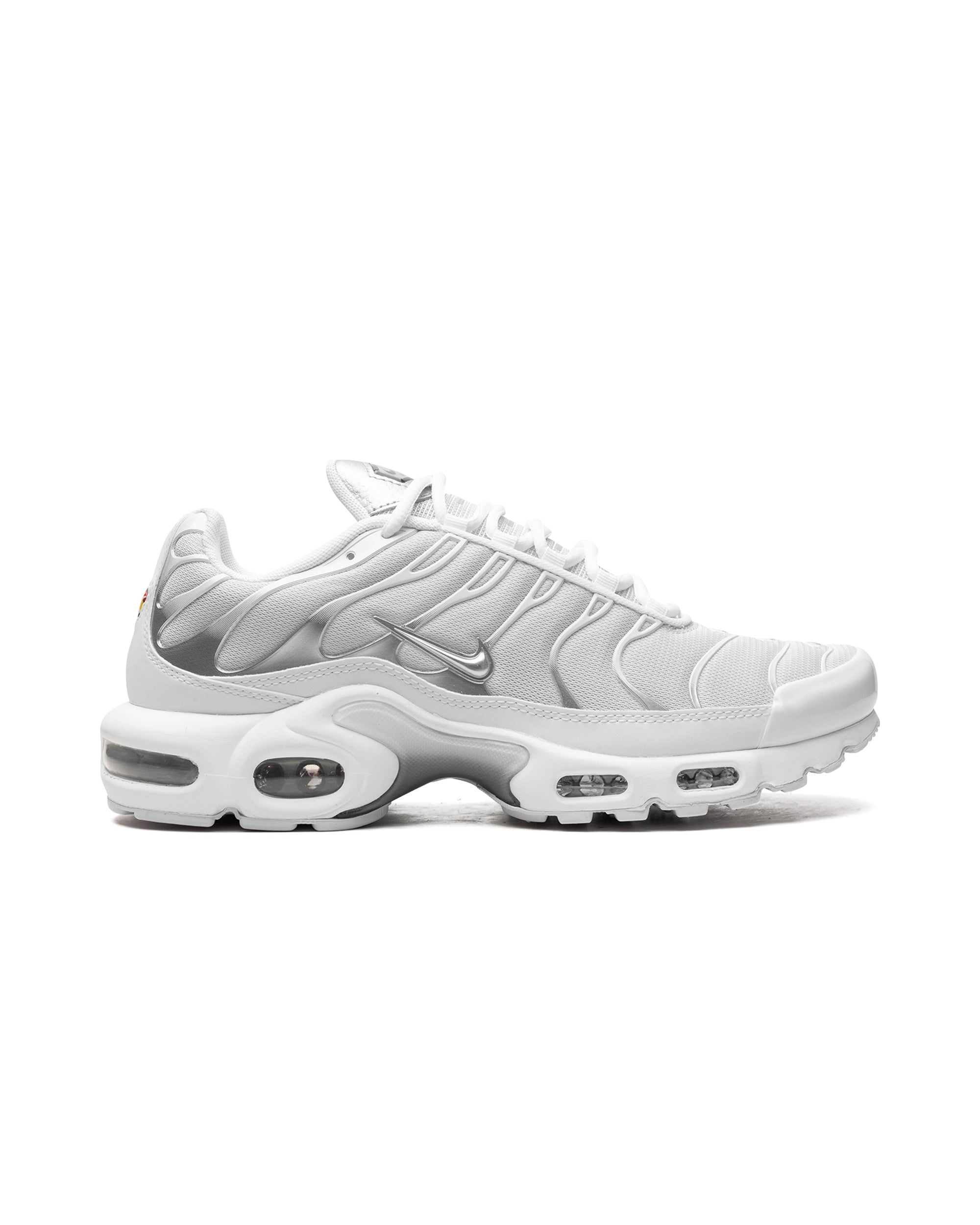 Nike Air Max Plus White Metallic Silver (Women's)