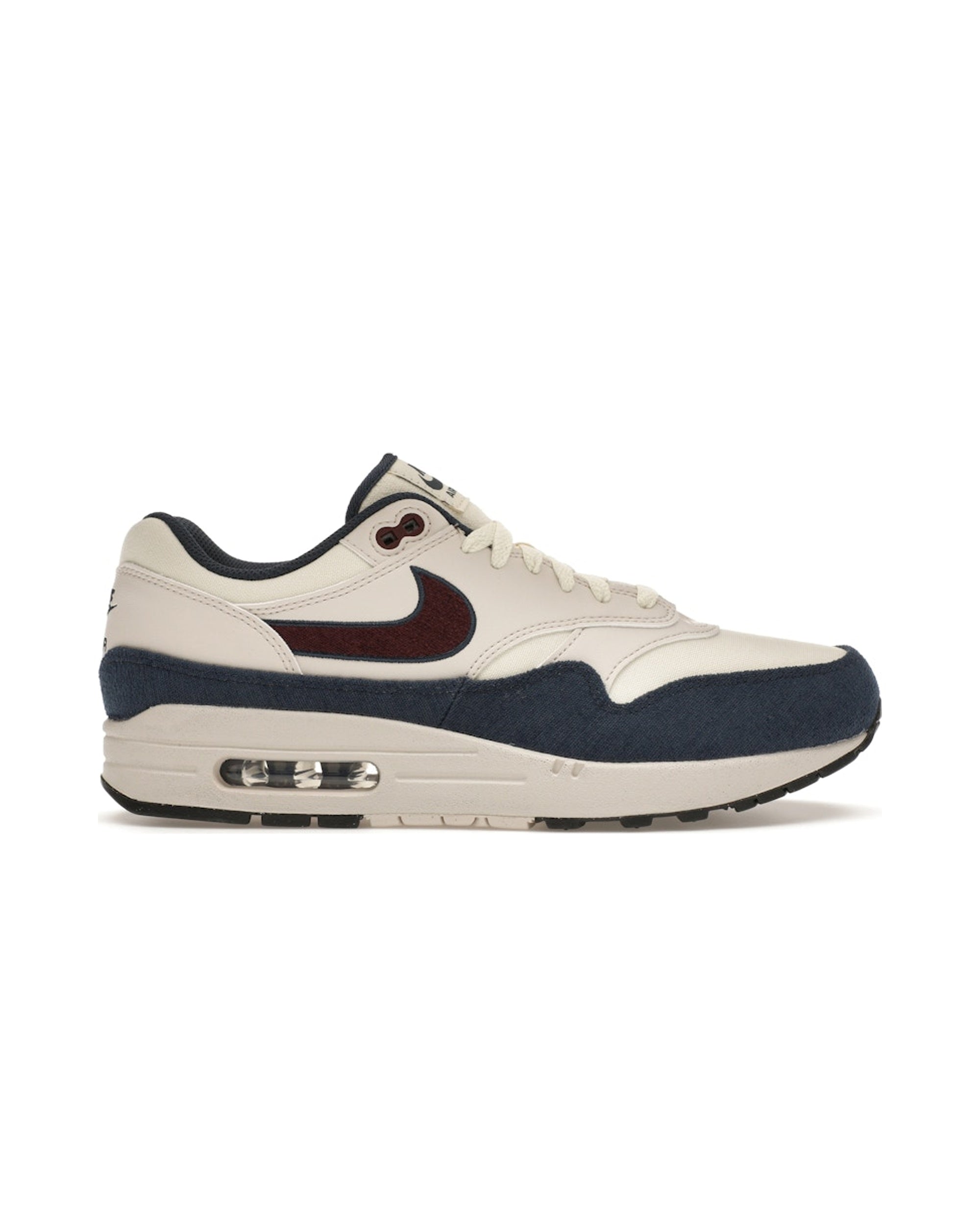 Nike Air Max 1 Coconut Milk Burgundy Crush Navy