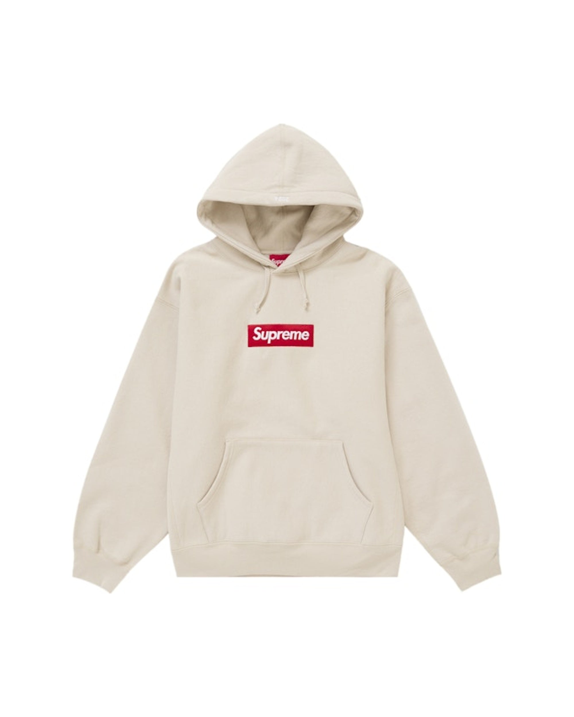 Supreme Box Logo Hooded Sweatshirt (FW24) Stone