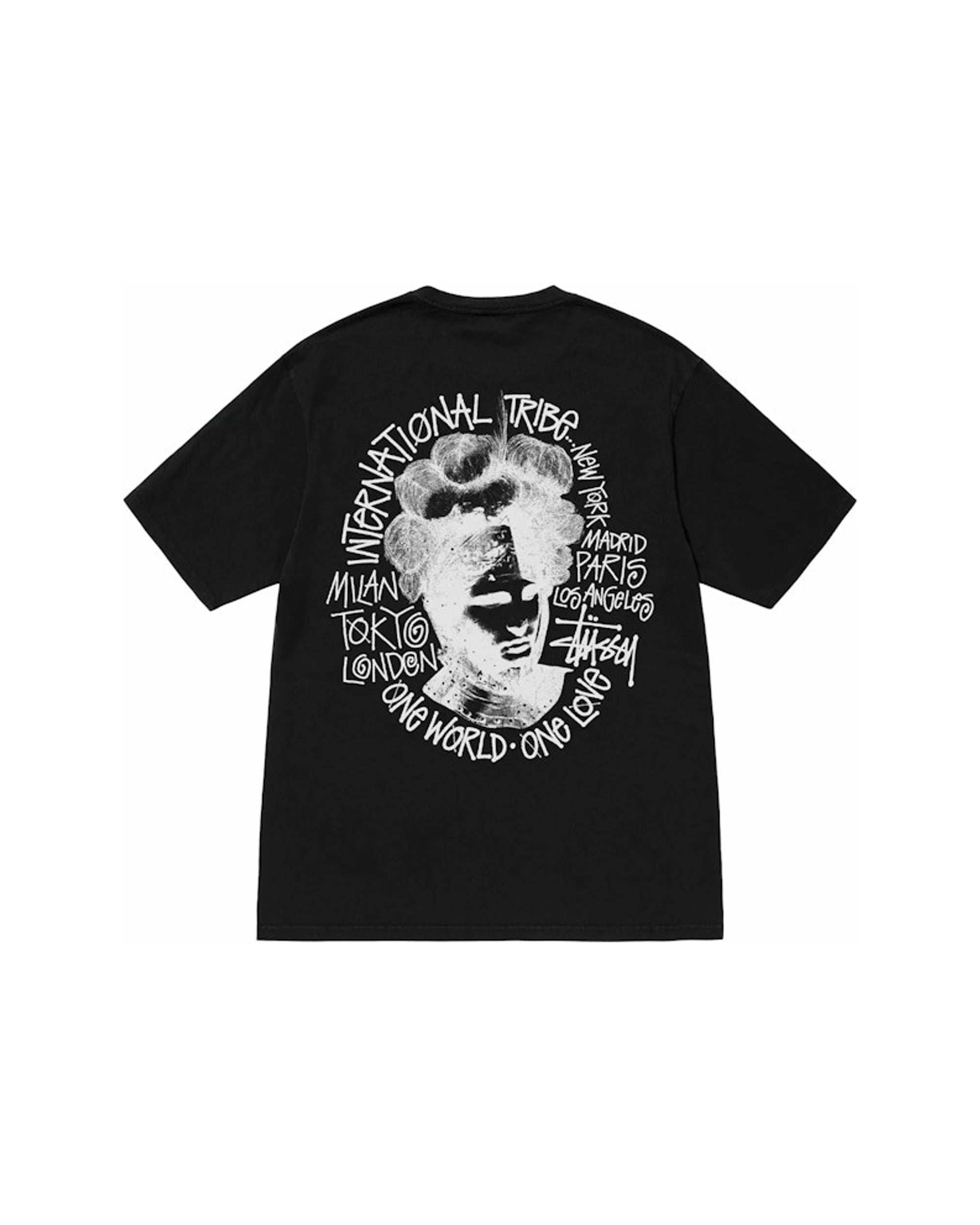 Stussy Camelot Pigment Dyed T-shirt Black