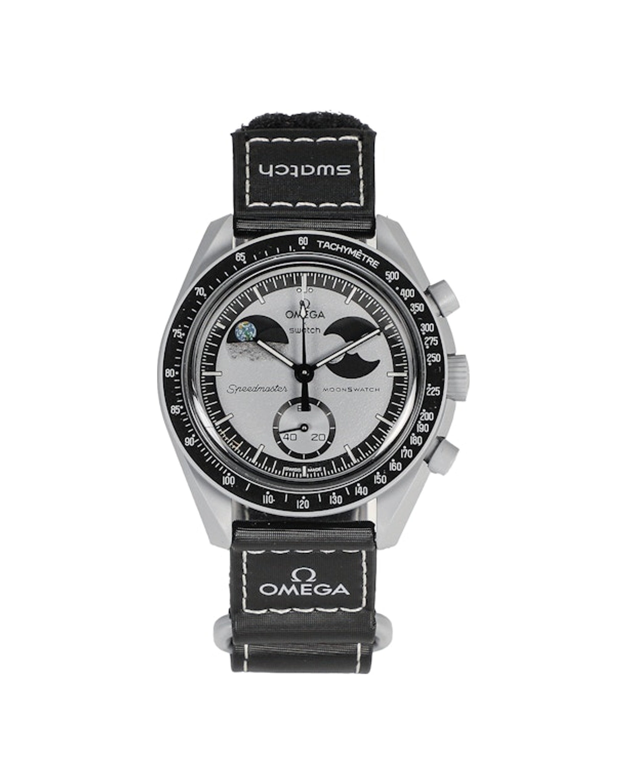 Swatch x Omega Bioceramic Mission To Earthphase SO33M700