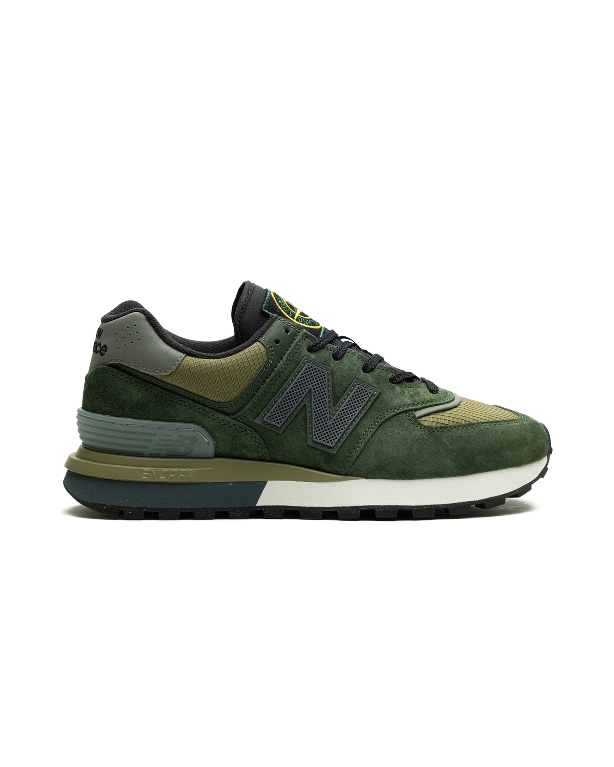 New Balance 574 Legacy Stone Island Dark Green