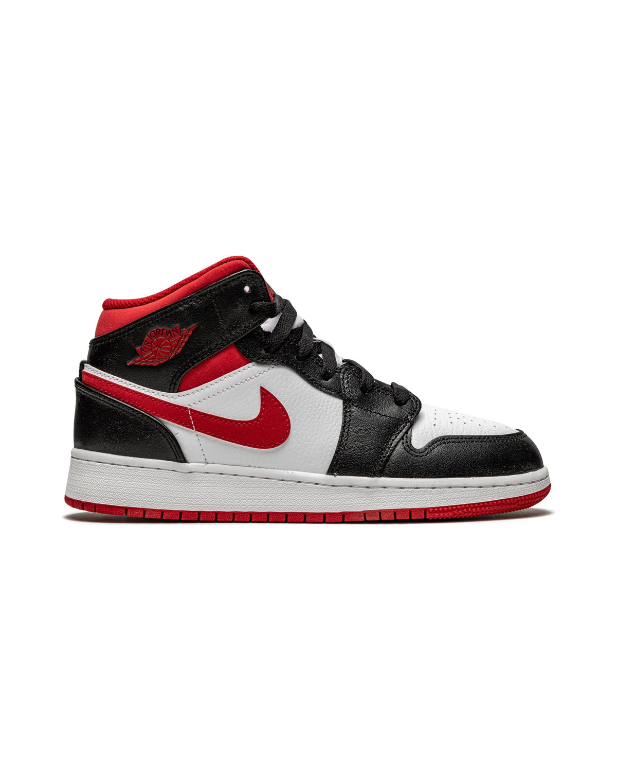 Jordan 1 Mid Gym Red Black White