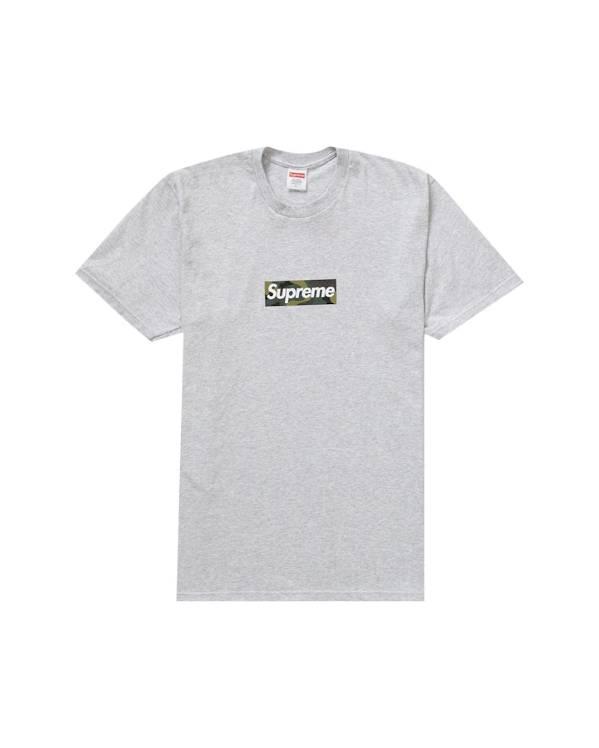 Supreme Box Logo Tee (FW23) Ash Grey