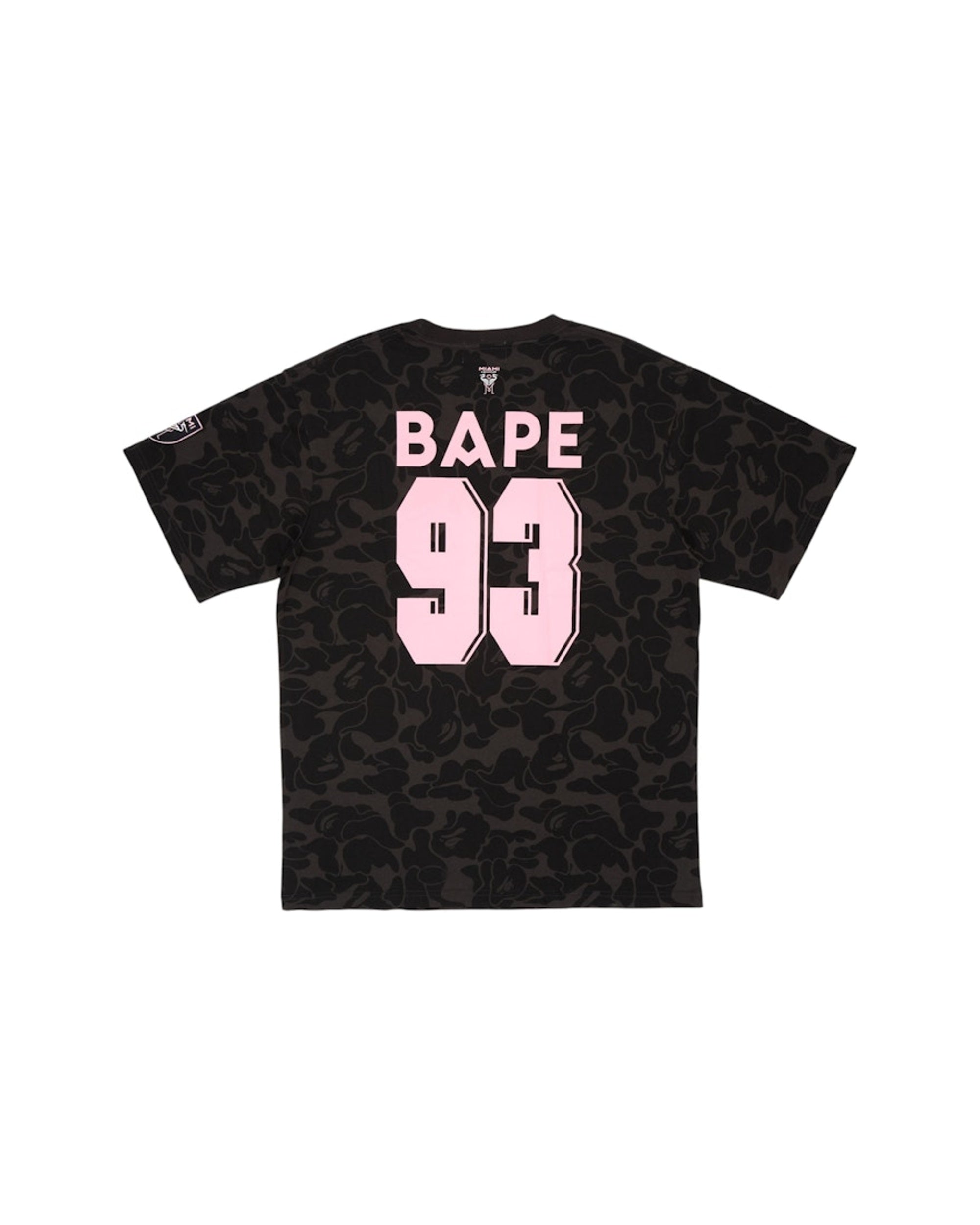 BAPE x Inter Miami CF Camo Tee Black