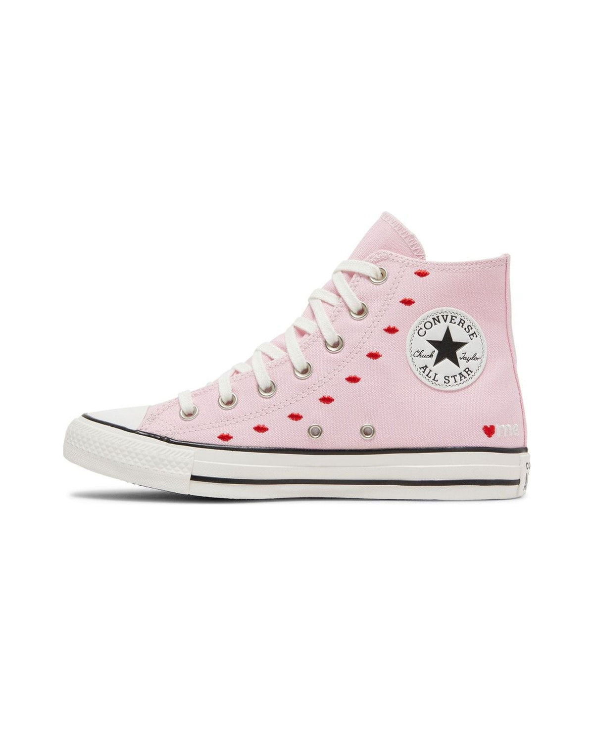 Converse Chuck Taylor All Star Hi Embroidered Hearts Pink (Women's)