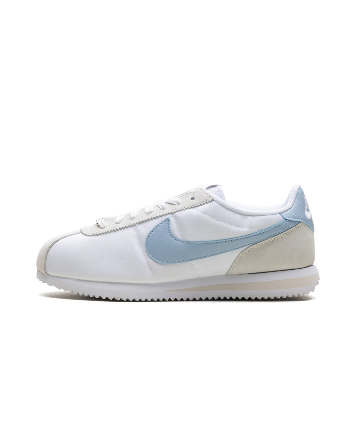 Nike Cortez Textile White Light Orewood Brown Summit White Light Armory Blue (Women's)