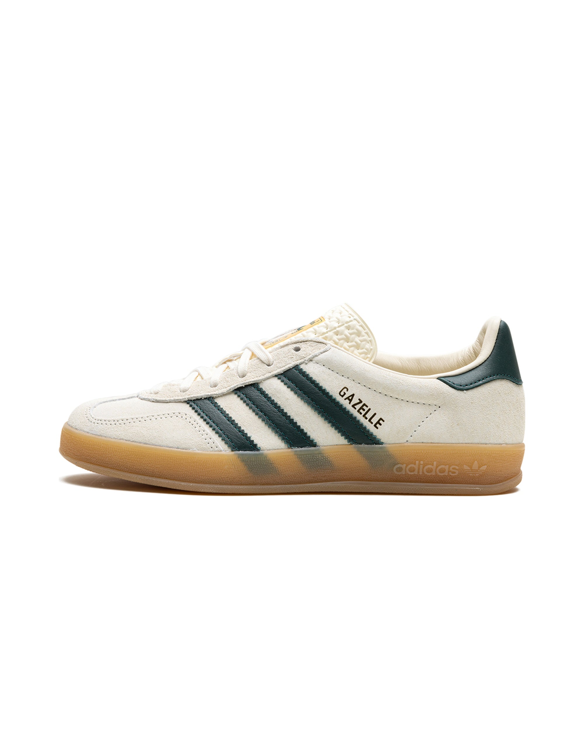 adidas Gazelle Indoor Cream White Collegiate Green Gum
