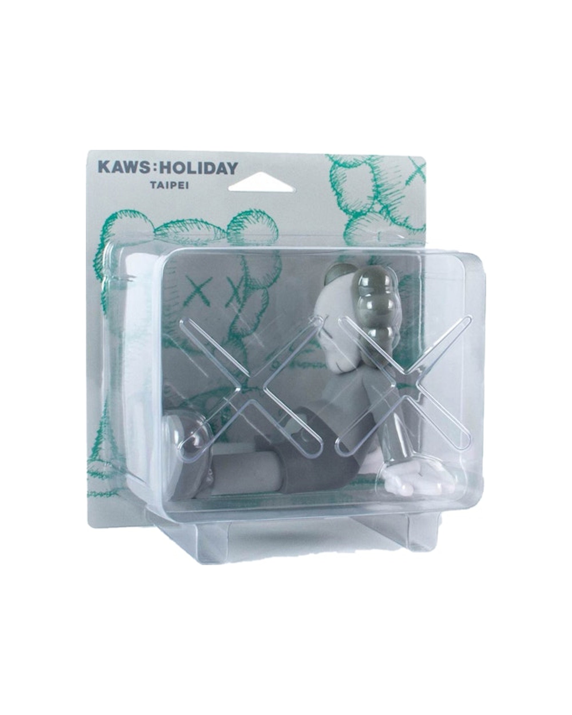 KAWS Holiday Taipei Vinyl Figure Grey