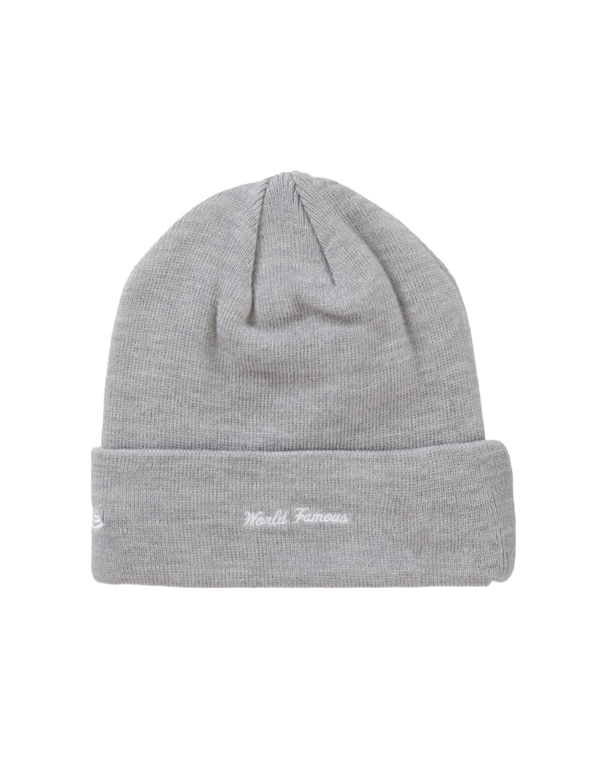 Supreme New Era Box Logo Beanie (FW24) Heather Grey