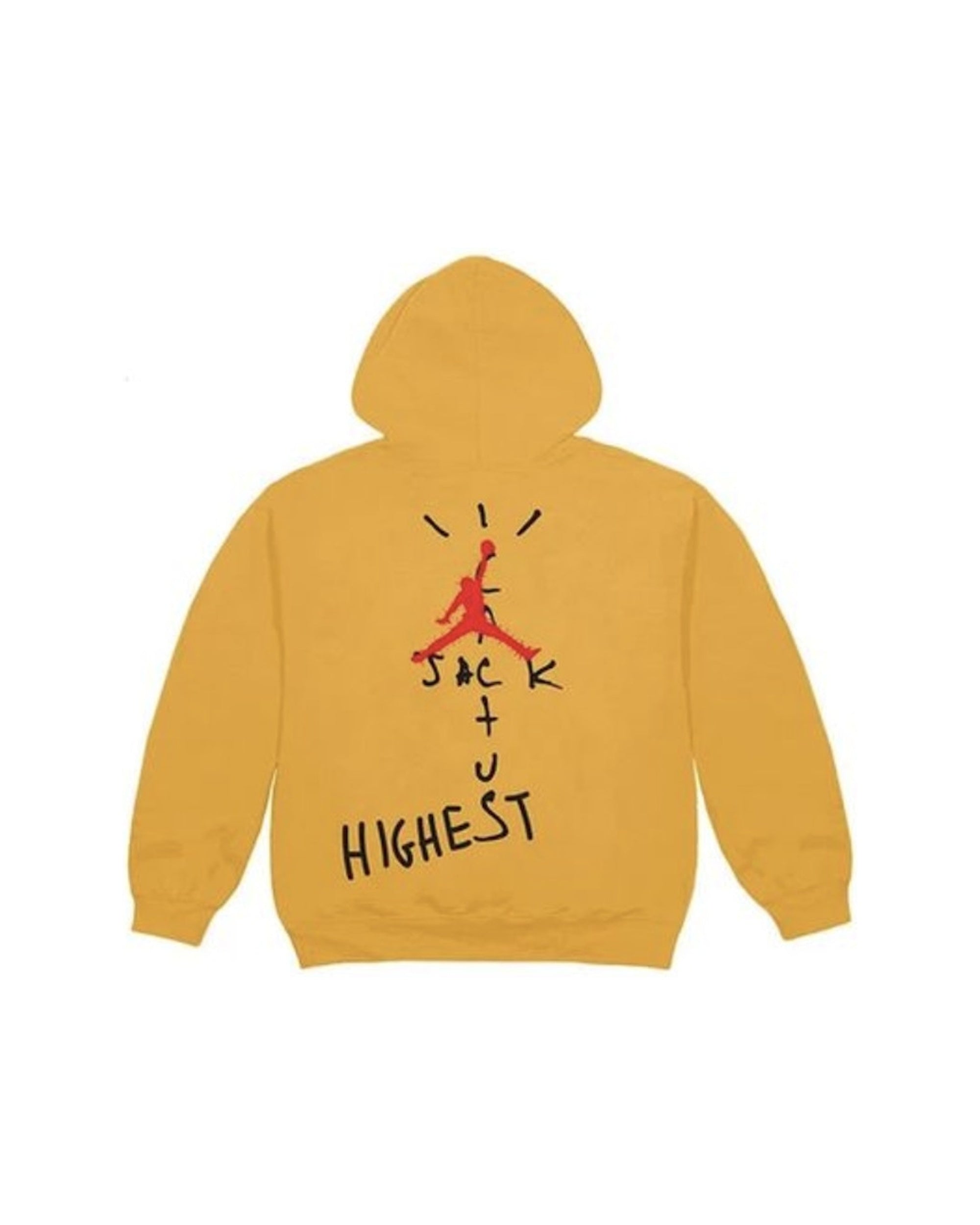 Travis Scott Jordan Cactus Jack Highest Hoodie Gold