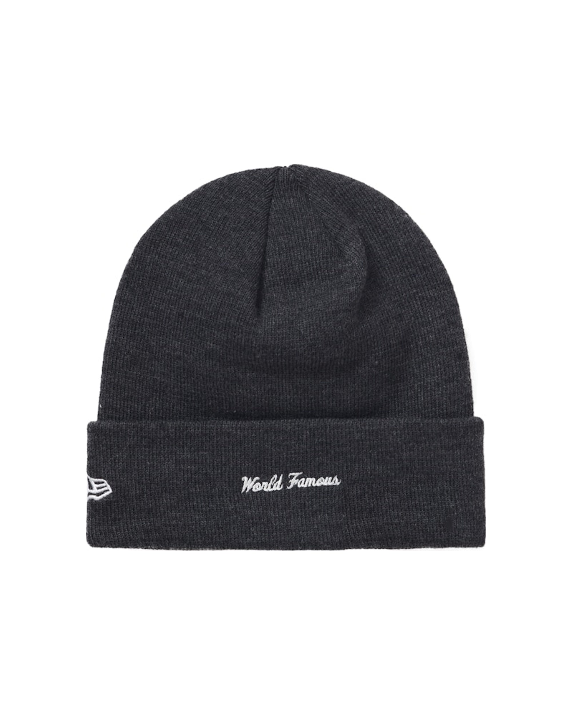 Supreme New Era Box Logo Beanie (FW21) Charcoal