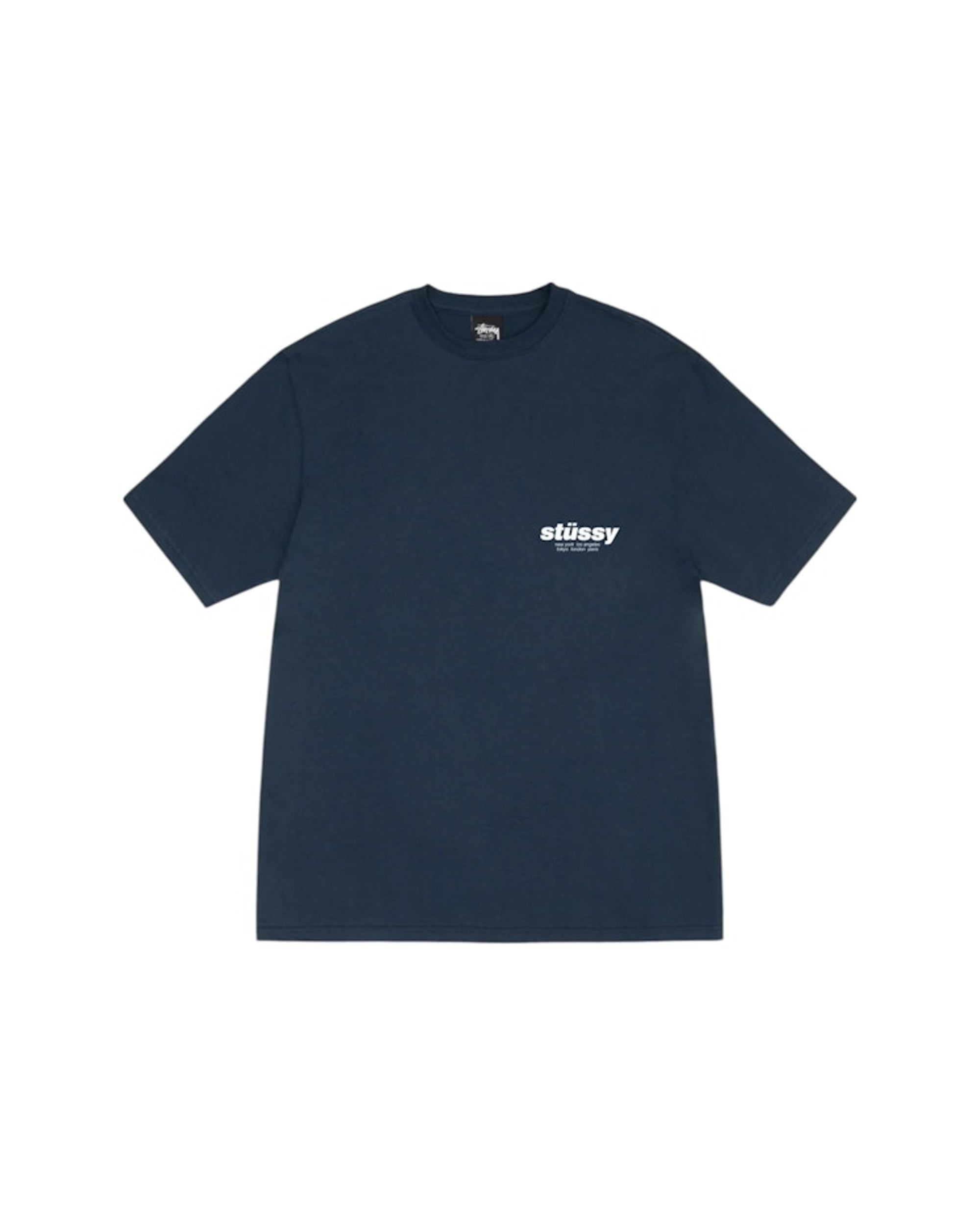 Stussy Rollers Tee Navy