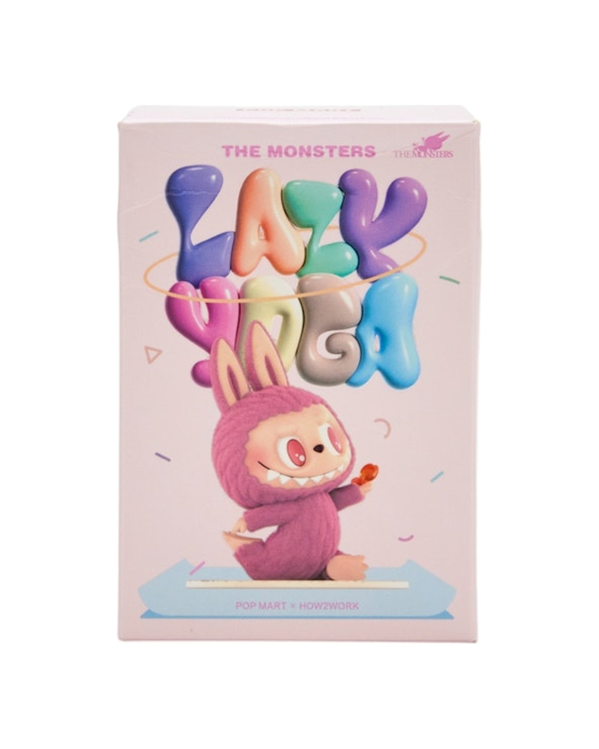 Pop Mart Labubu The Monsters Lazy Yoga Series Figures Single Blind Box