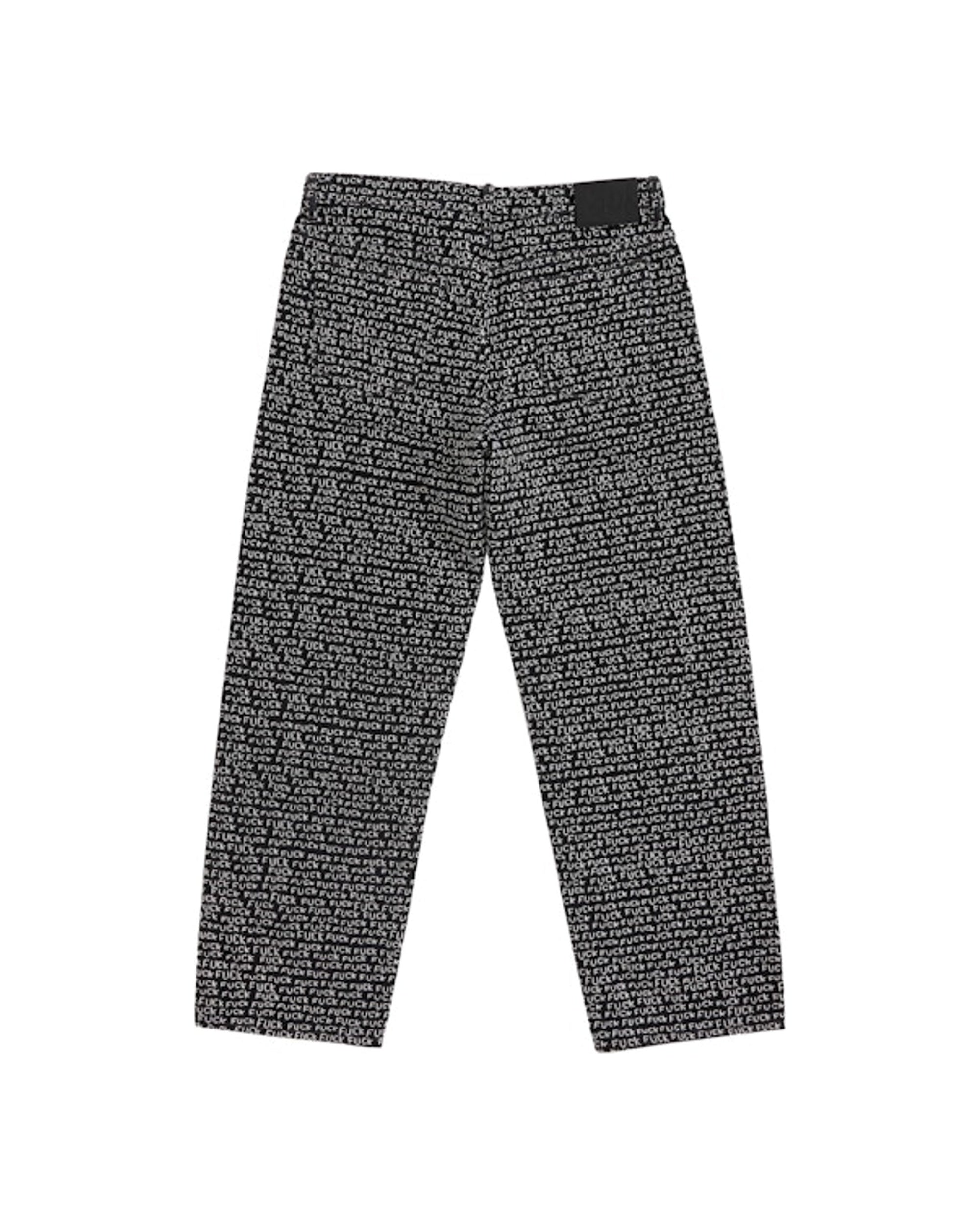 Supreme Fuck Stitch Loose Fit Jean Black